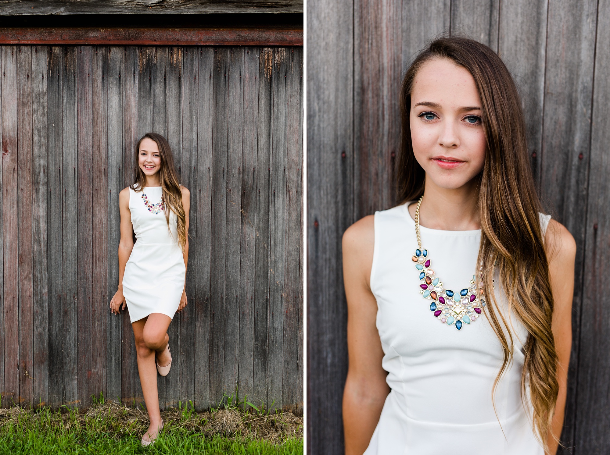 Dance and Country Styled High School Senior Session by Amber Langerud Photography near Audubon with Rustic Barnwood Backdrop | Riley