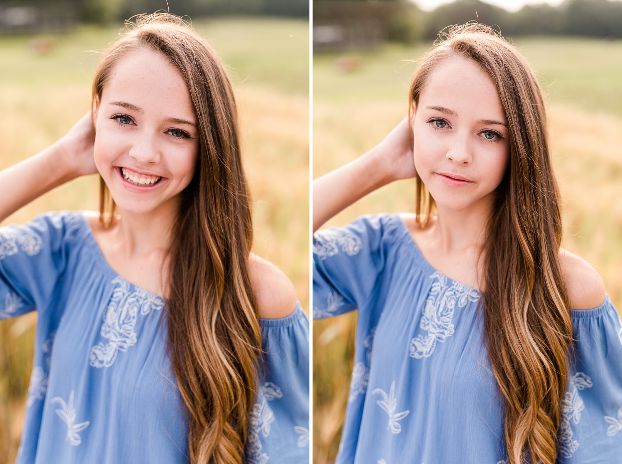 Dance and Country Styled High School Senior Session by Amber Langerud Photography near Audubon in a wheat field | Riley