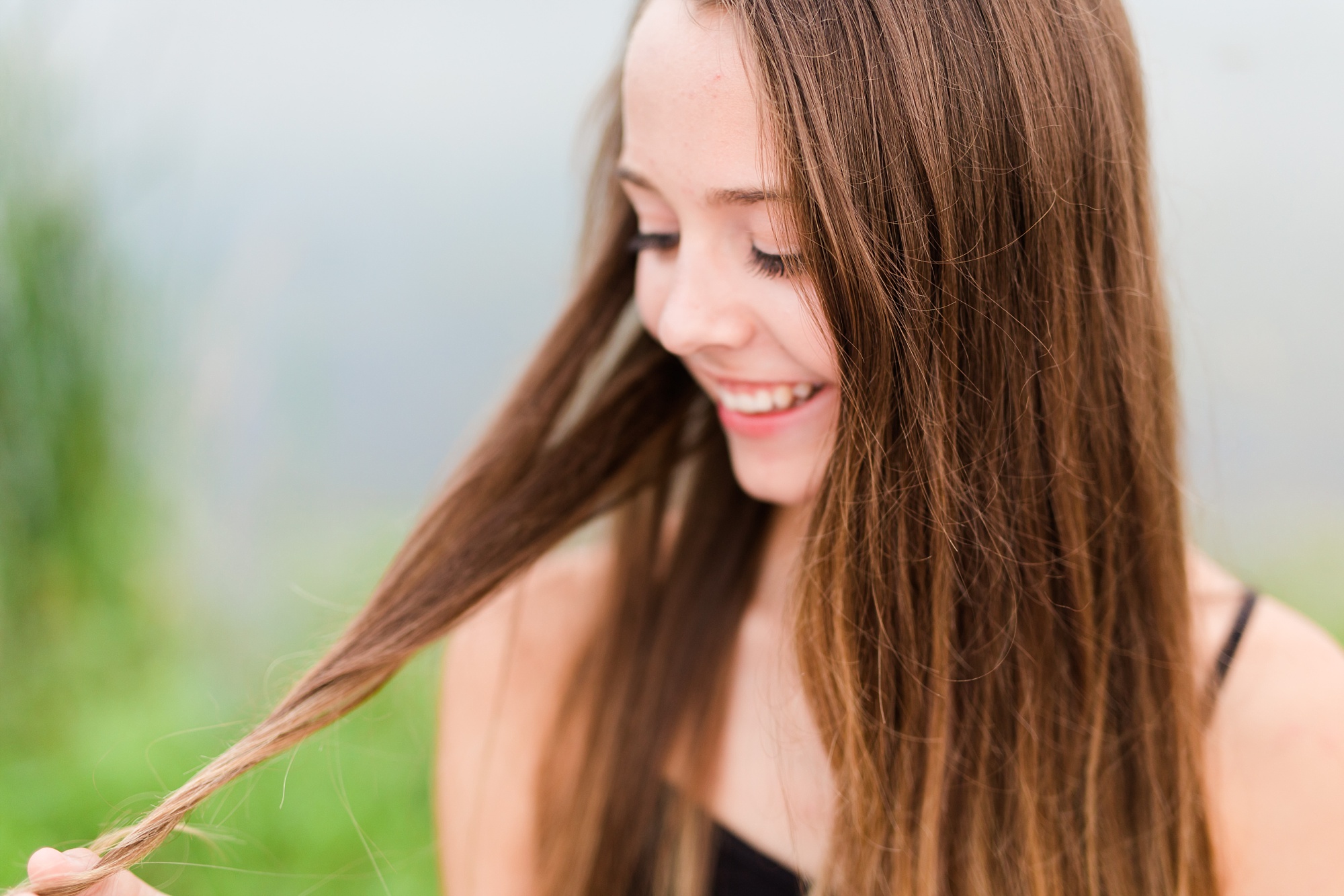 Dance and Country Styled High School Senior Session by Amber Langerud Photography near Audubon in a grassy field | Riley