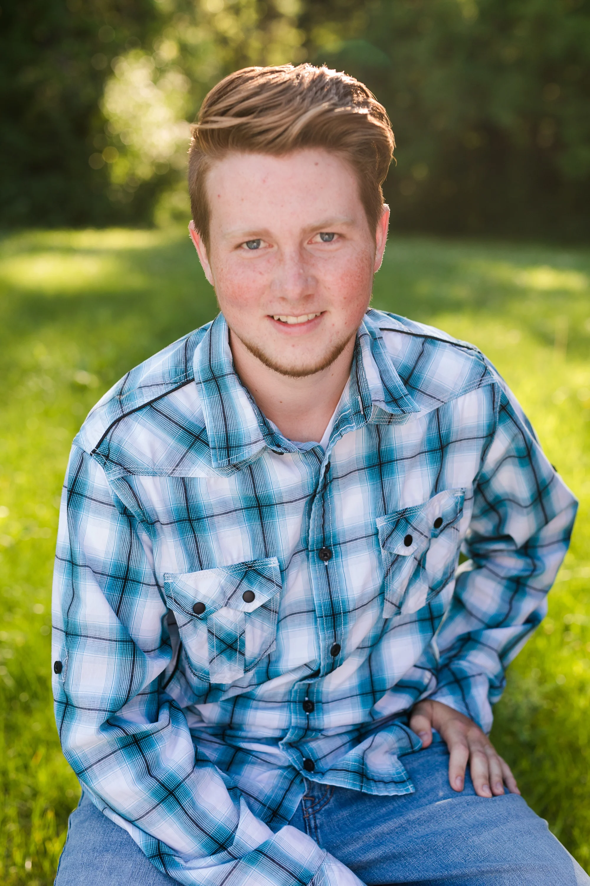Country Styled Guy Senior Session on Little Cormorant Lake, Minnesota | Elijah