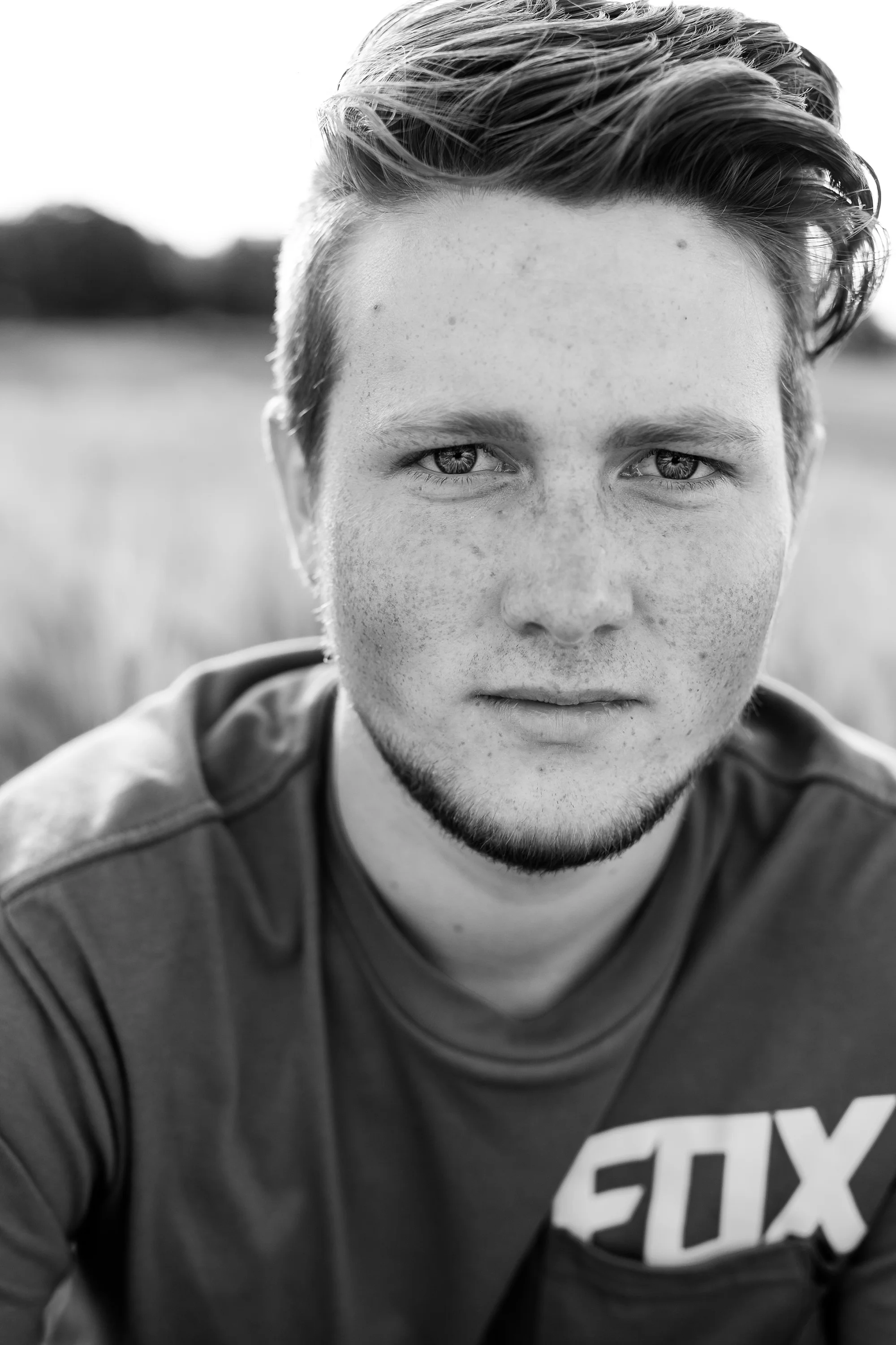 Country Styled Guy Senior Session on Little Cormorant Lake, Minnesota | Elijah