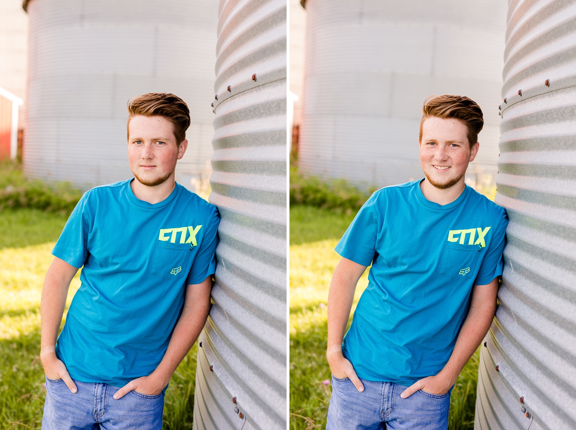 Country Styled Guy Senior Session on Little Cormorant Lake, Minnesota | Elijah