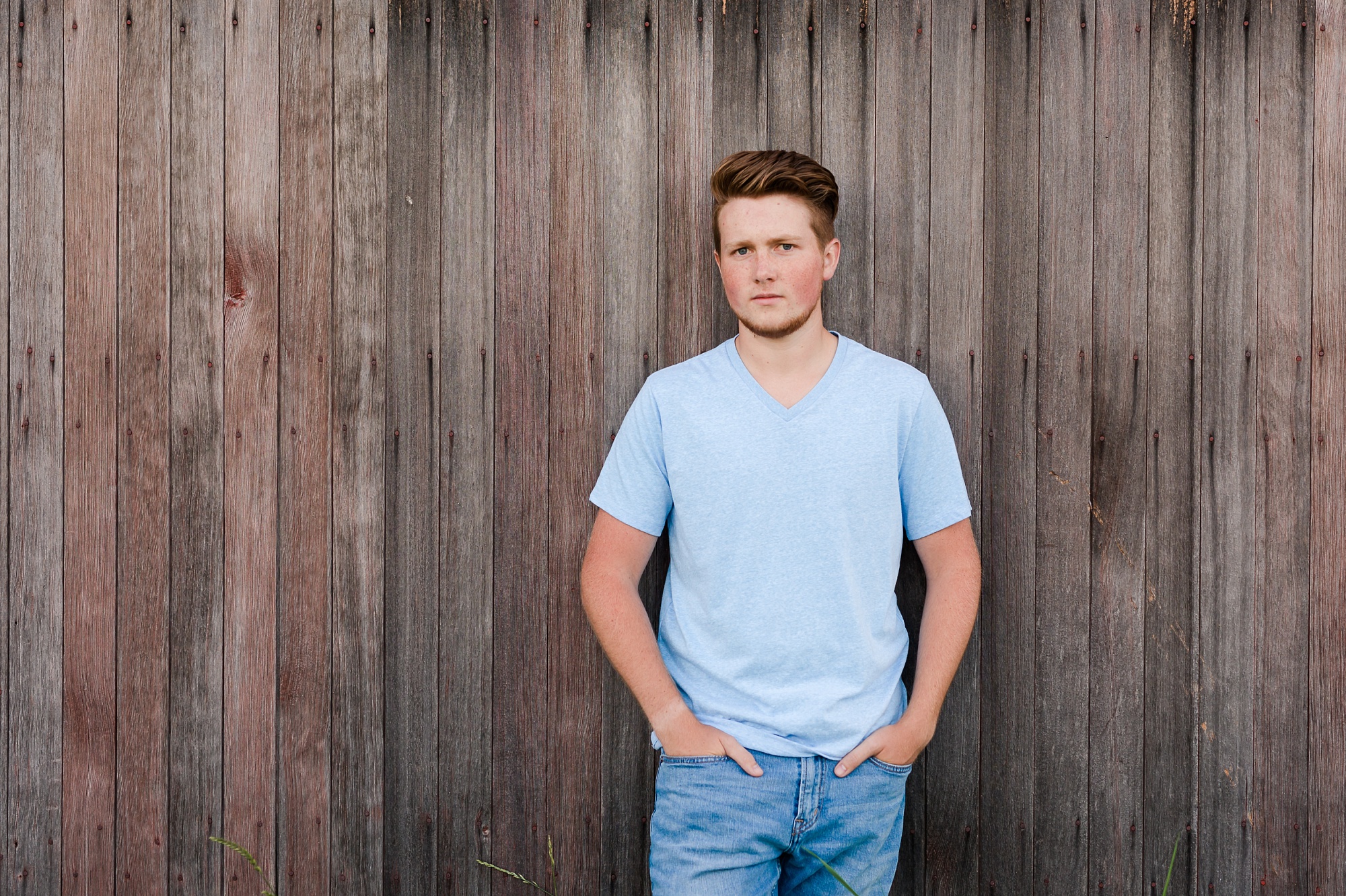 Country Styled Guy Senior Session on Little Cormorant Lake, Minnesota | Elijah
