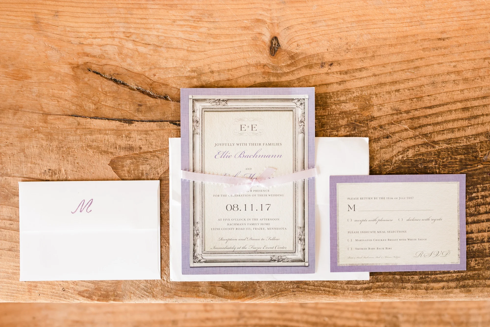 Backyard Frazee, MN Wedding with Frazee Event Center Reception by Amber Langerud | Ellie & Erik