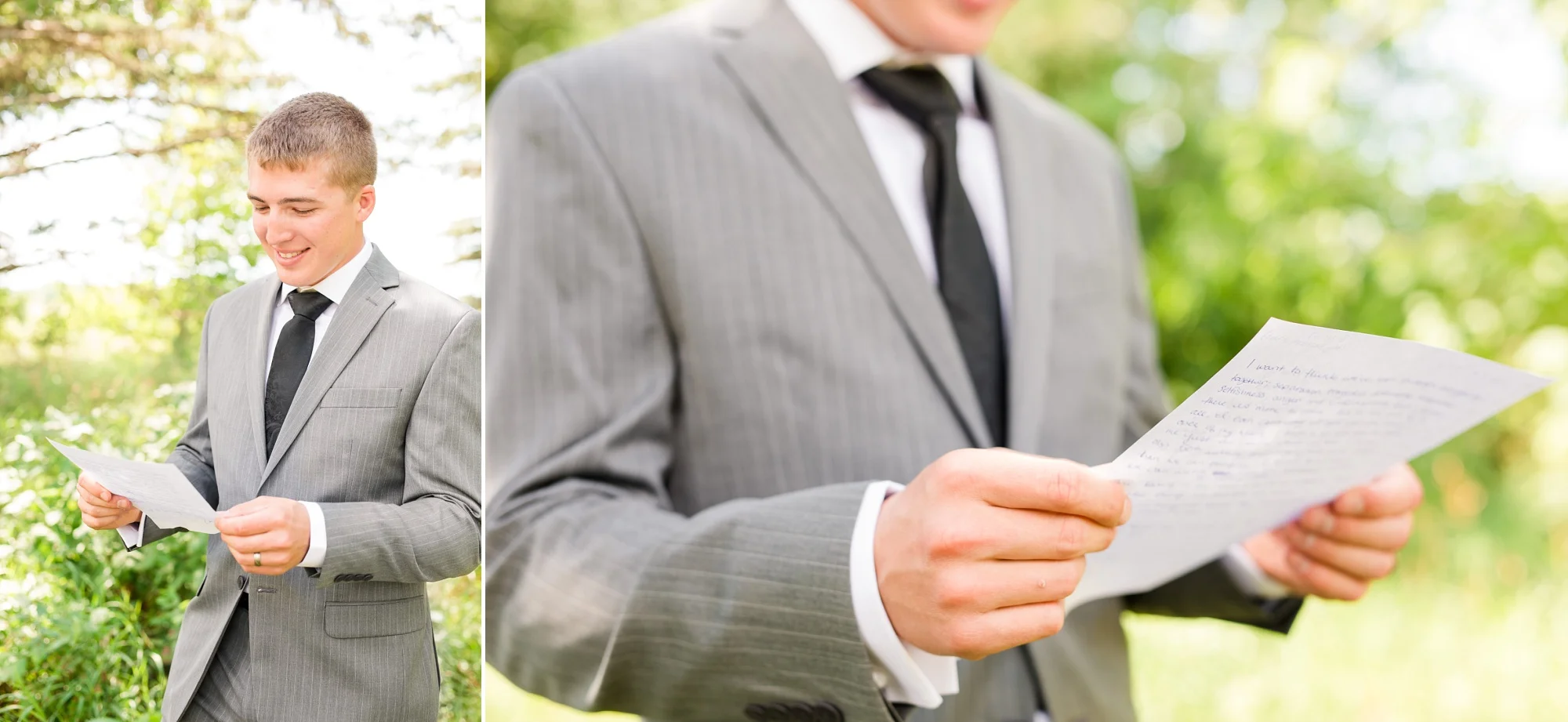 Backyard Frazee, MN Wedding with Frazee Event Center Reception by Amber Langerud | Ellie & Erik