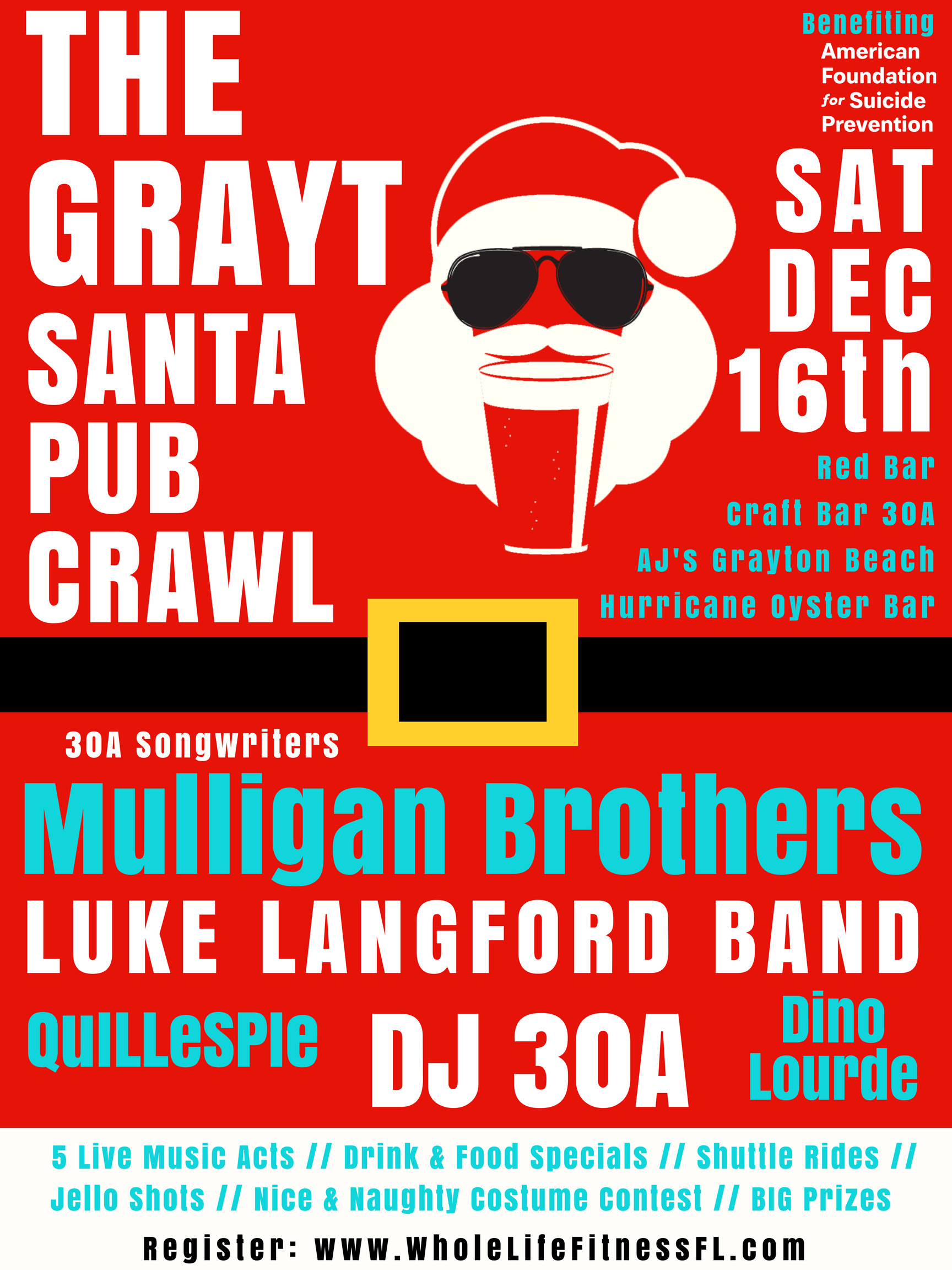 The GRAYT Santa Pub Crawl
