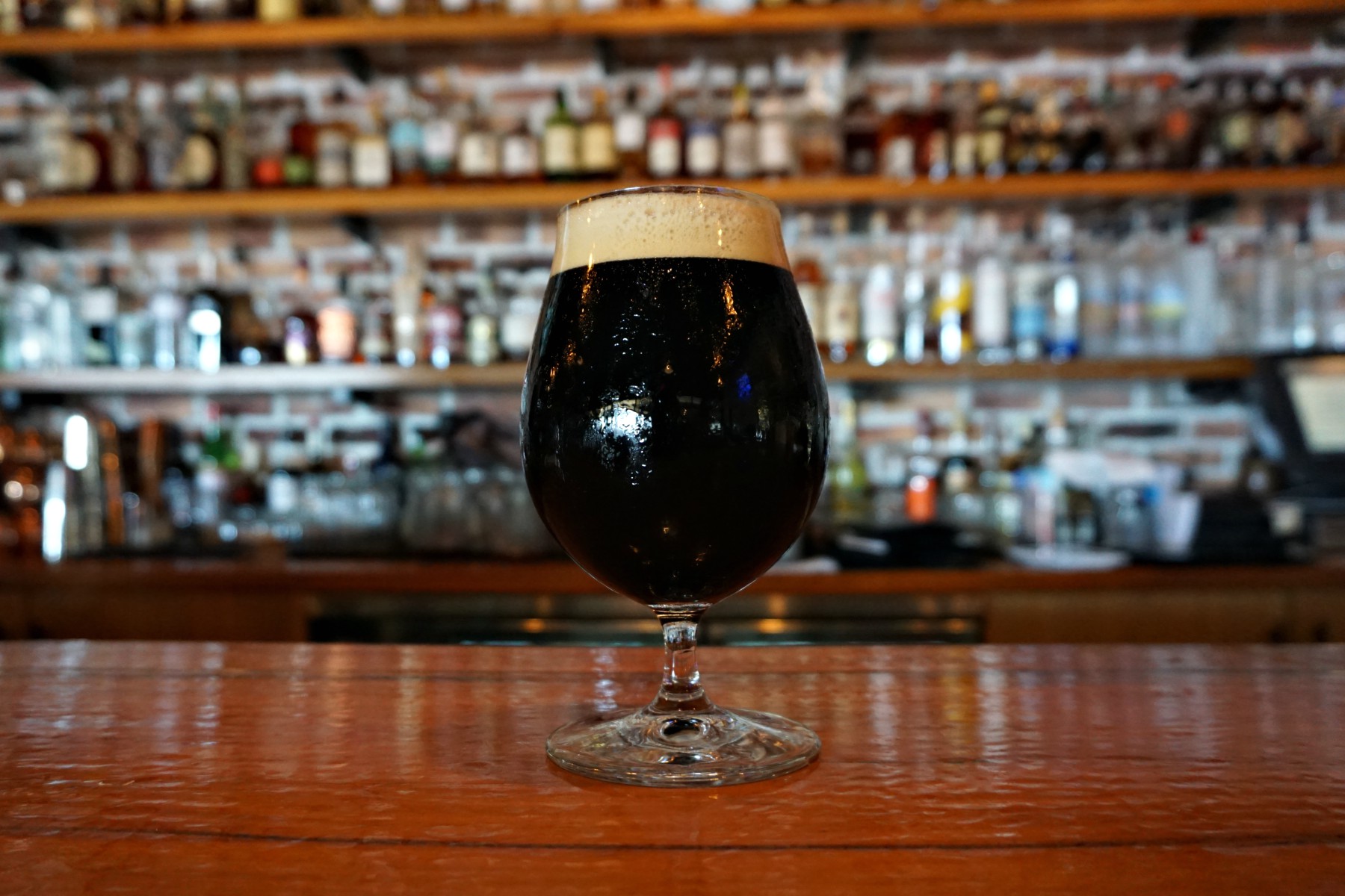 The Craft Bar - stout on draft