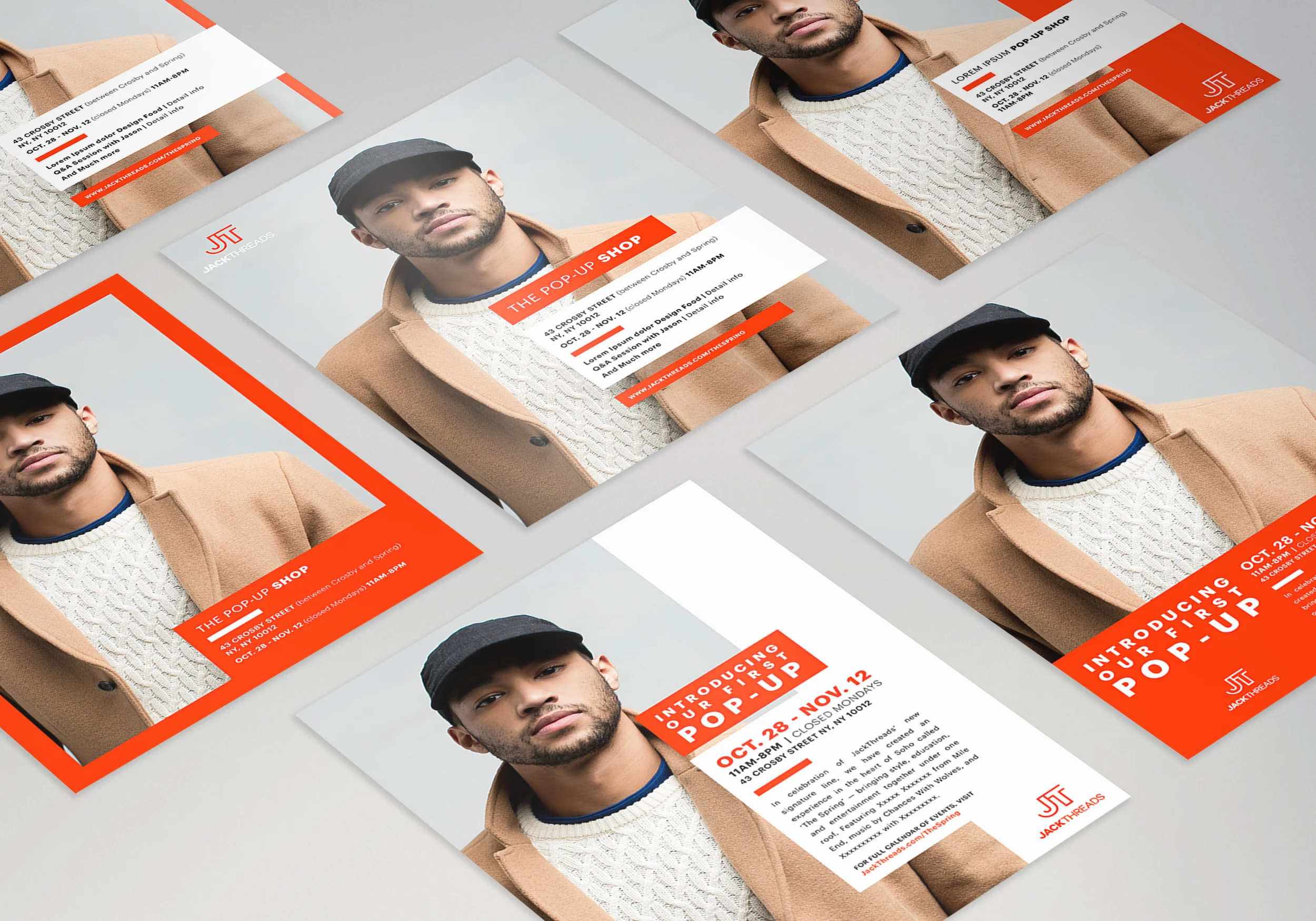 Sample of preliminary layout explorations&nbsp;