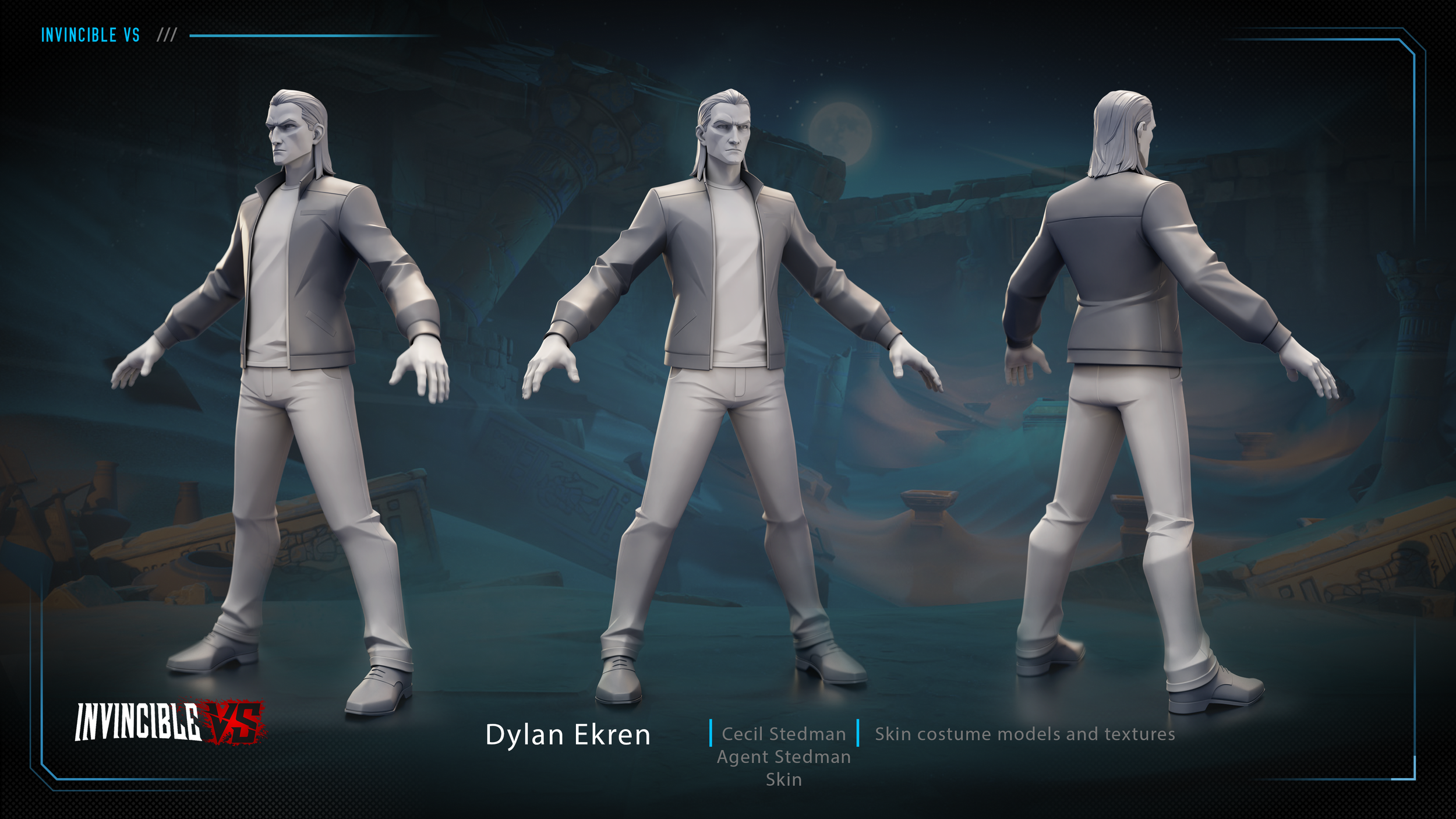Agent Stedman High Poly