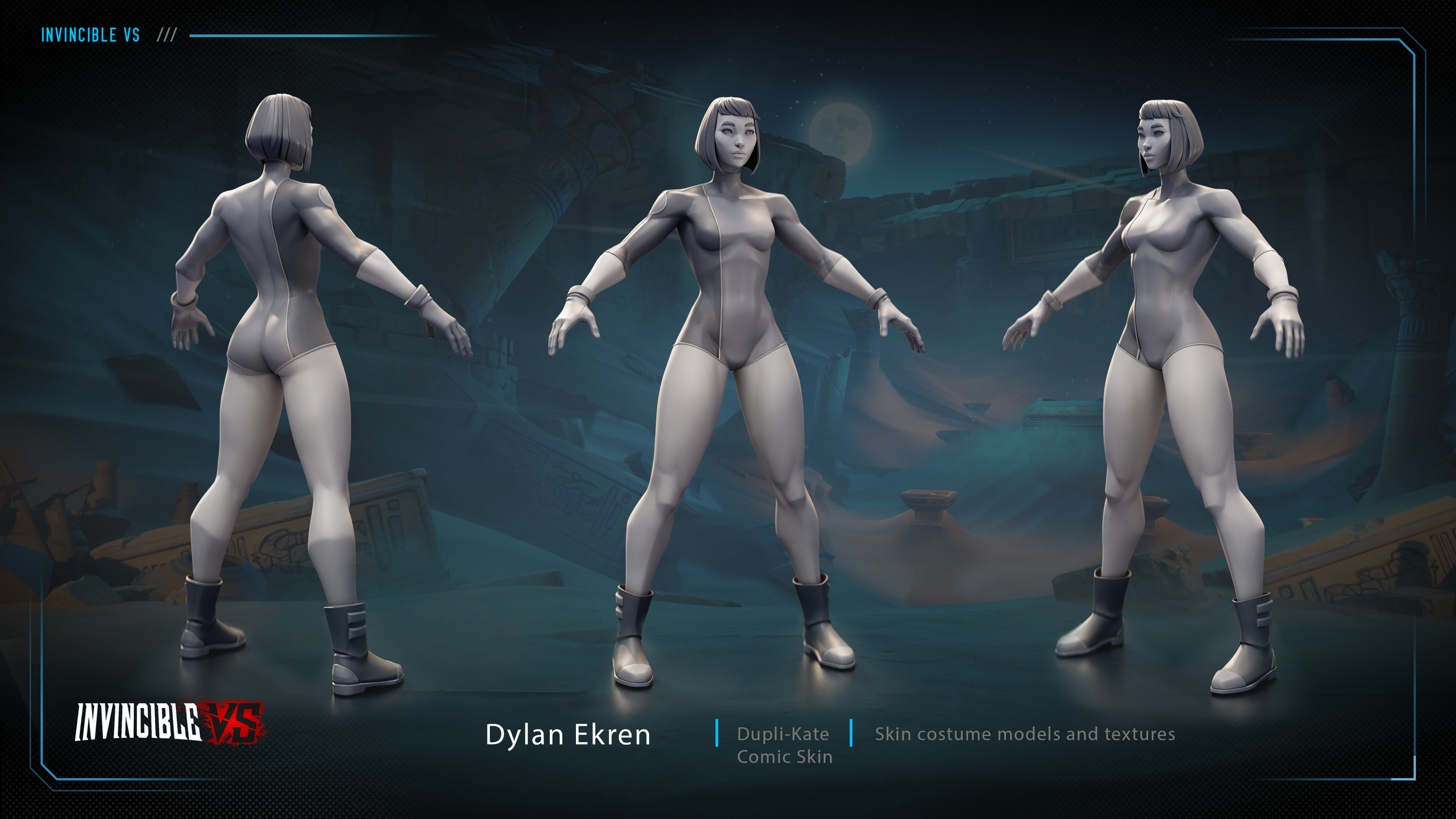 Dupli-Kate Comic Skin