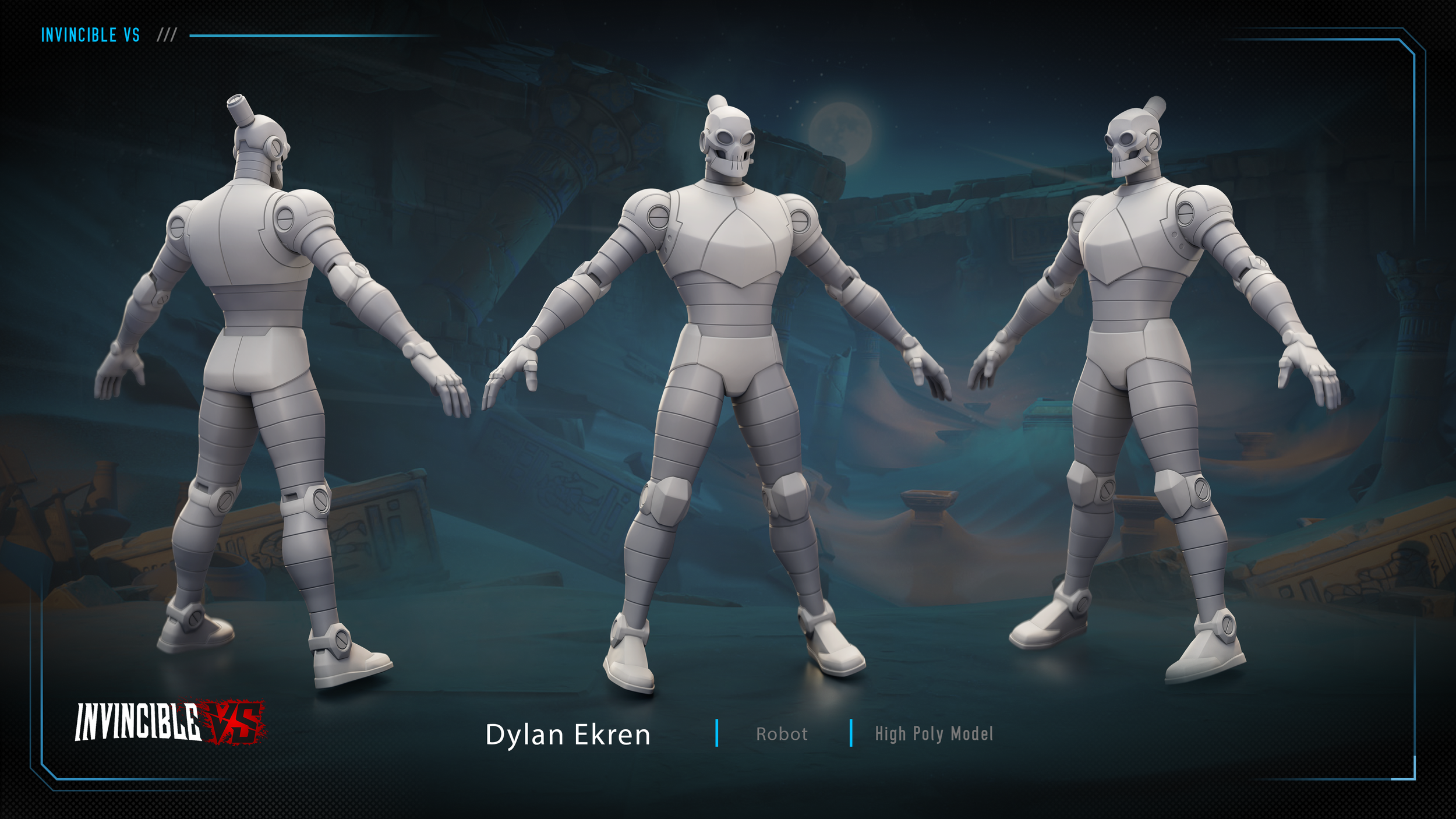Robot High Poly