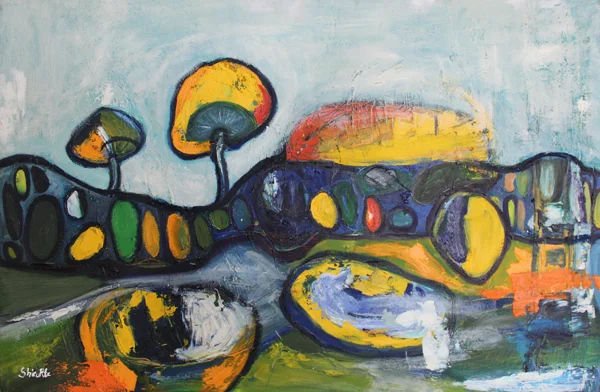 Parajsa Tokesore II (2018) Oil on Canvas 150 €