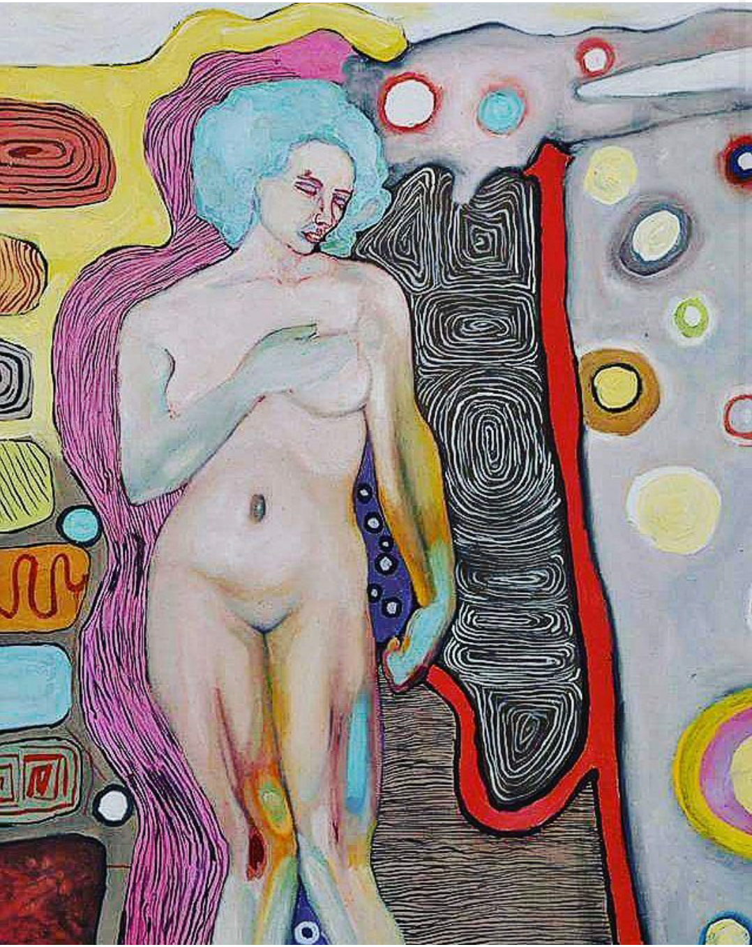 The Human Body in Our Space (2017) Oil on Canvas 260 €