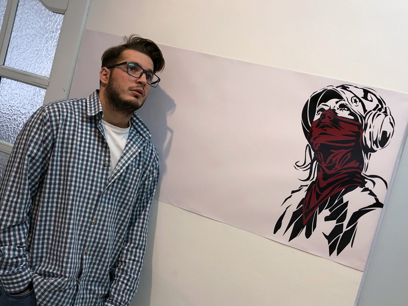 Own Who You Are (2018) 100€ Original Print 20€ Smaller Print (29.7 x 42 cm)