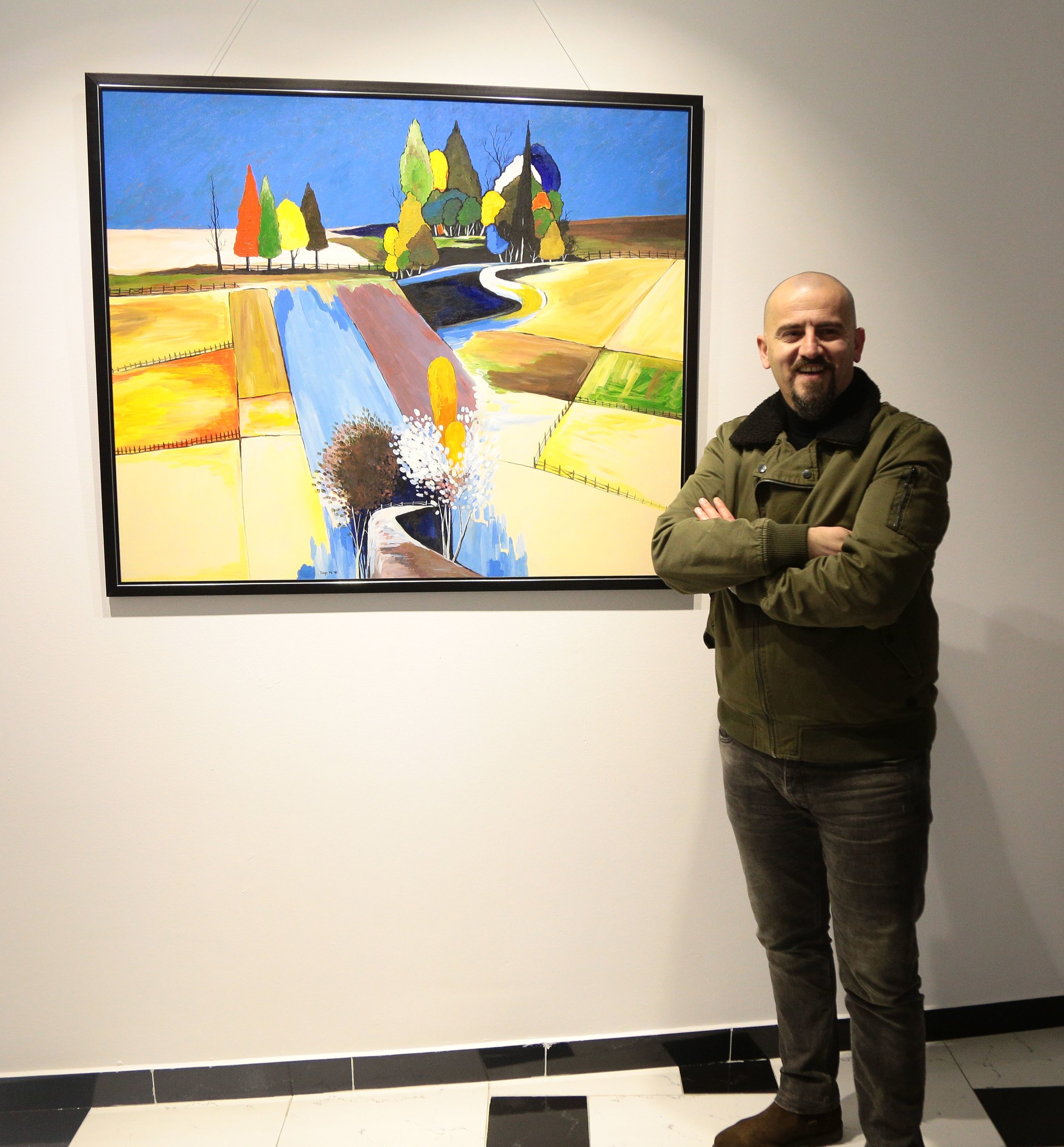 Landscape, 2018 Acrylic On Canvas 500€