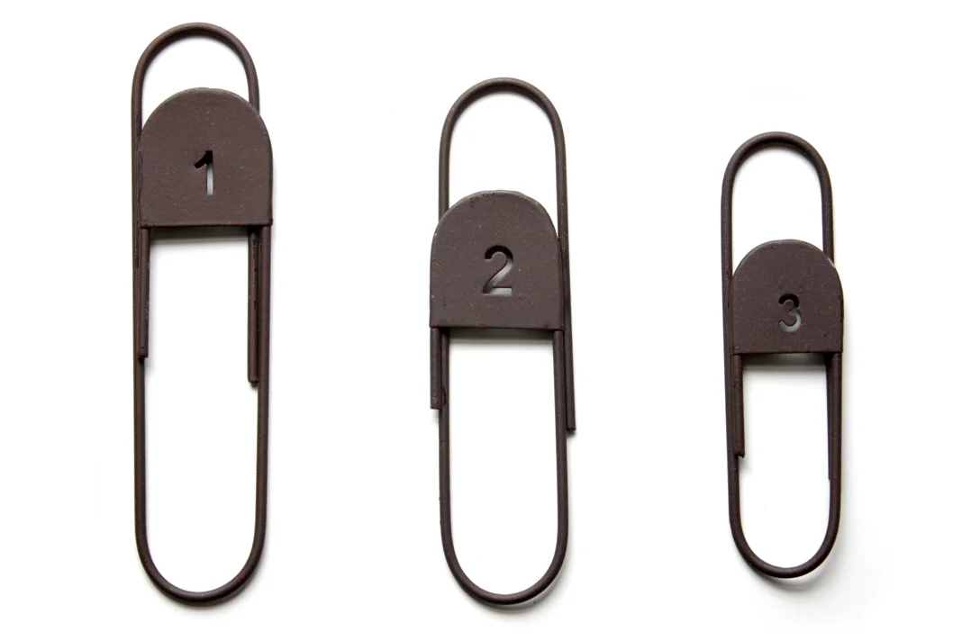 Giant Paper Clip _ Brown