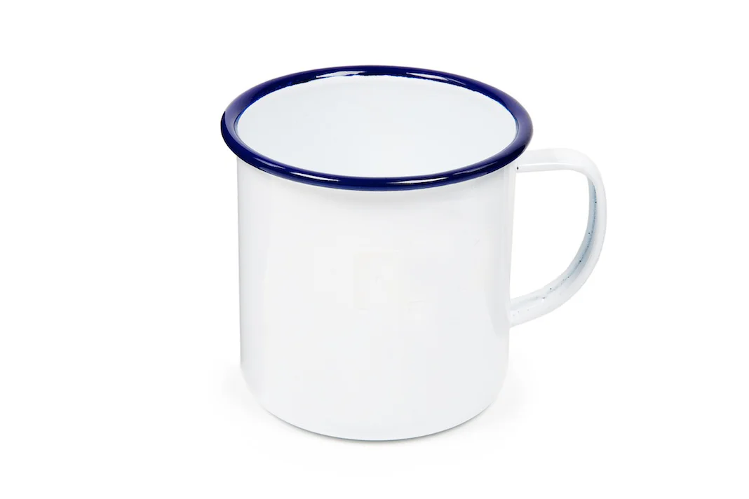 Falcon Camping Mug - White