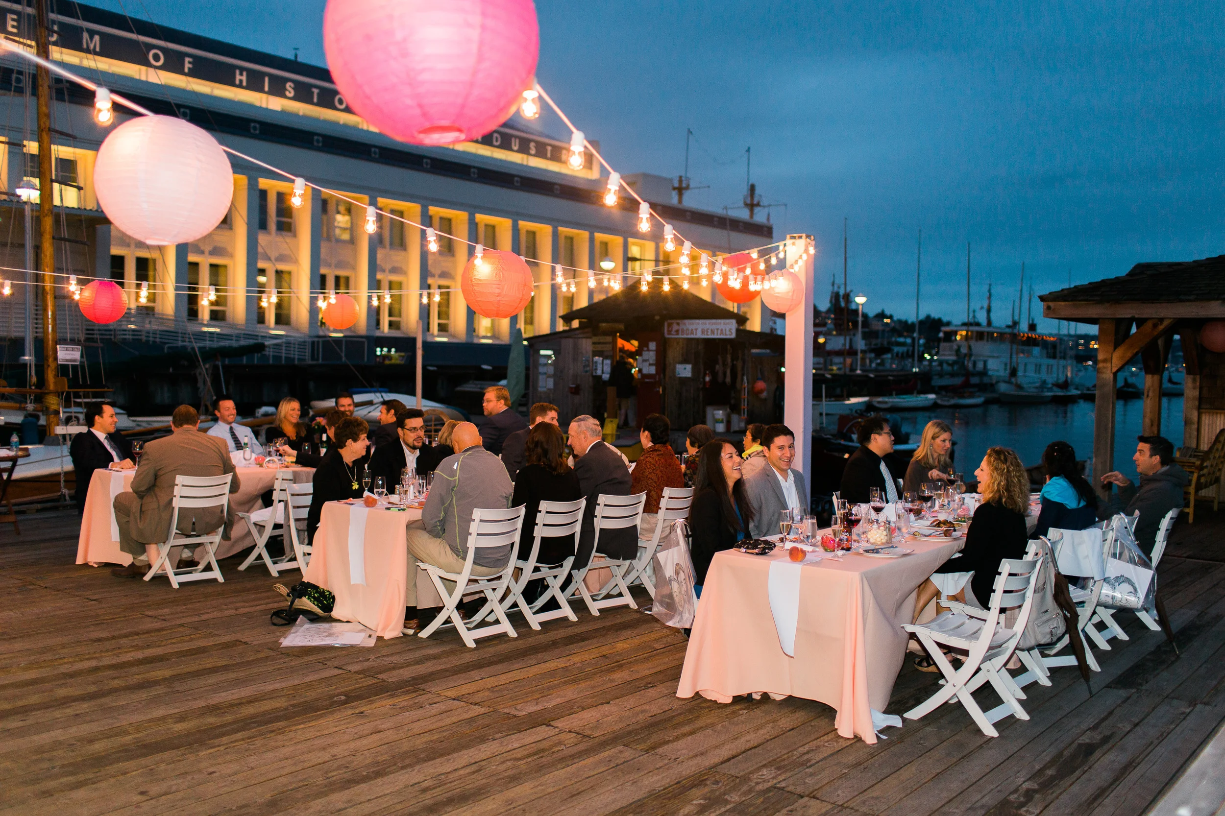 Meng and Brent | Parsons Gardens Wedding | Center for Wooden Boats Wedding