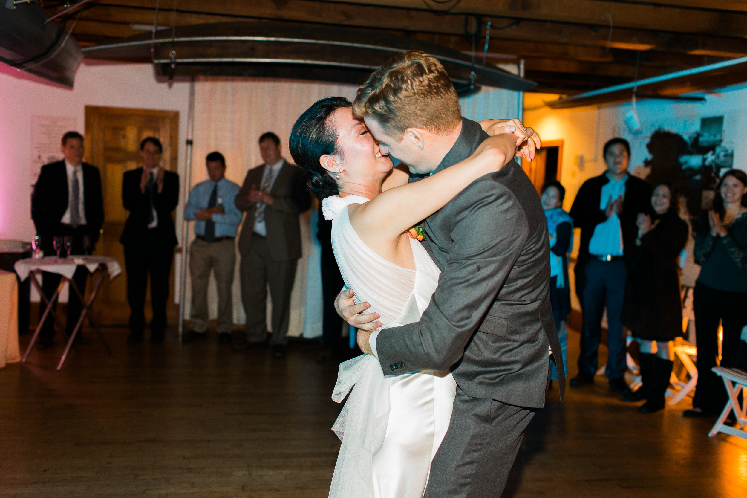 First Dance | Center for Wooden Boats | Asgari Photography | Seattle Wedding Planner | Chinese Wedding Planner