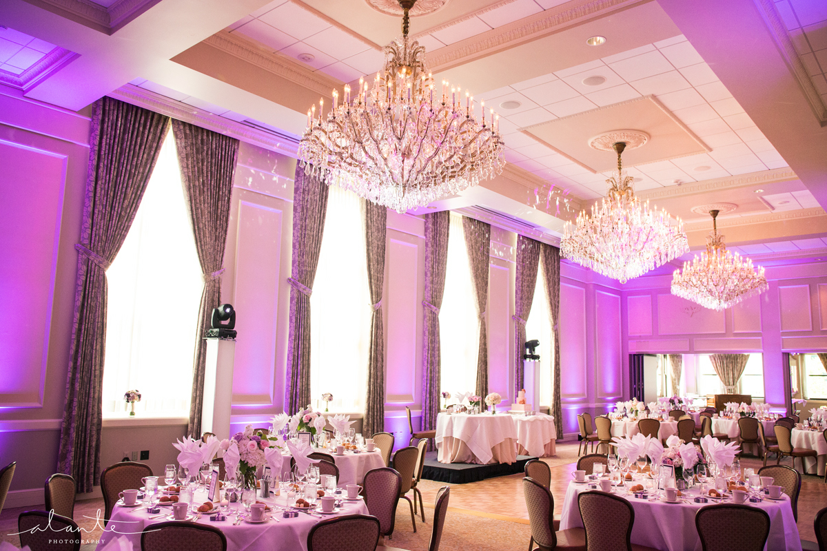 Purple Uplighting | WAC Wedding | Alante Photography | Seattle Wedding Planner | Filipino Wedding Planner