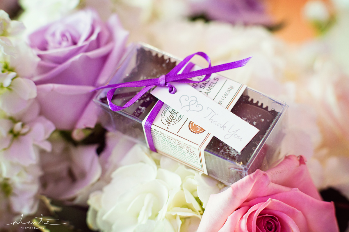 Chocolate Wedding Favors | WAC Wedding | Alante Photography | Seattle Wedding Planner | Filipino Wedding Planner