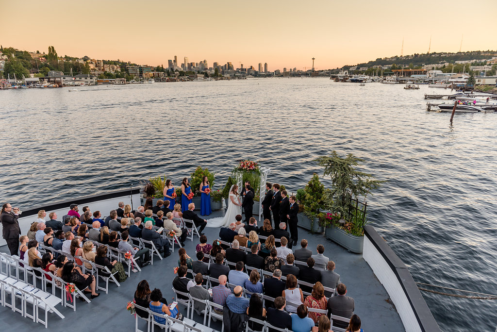 Seattle Waterfront Wedding | Skansonia Ferry Wedding | Affinity Photography | Seattle Wedding Planner
