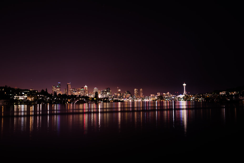 Seattle Skyline | Skansonia Ferry Wedding | Affinity Photography | Seattle Wedding Planner