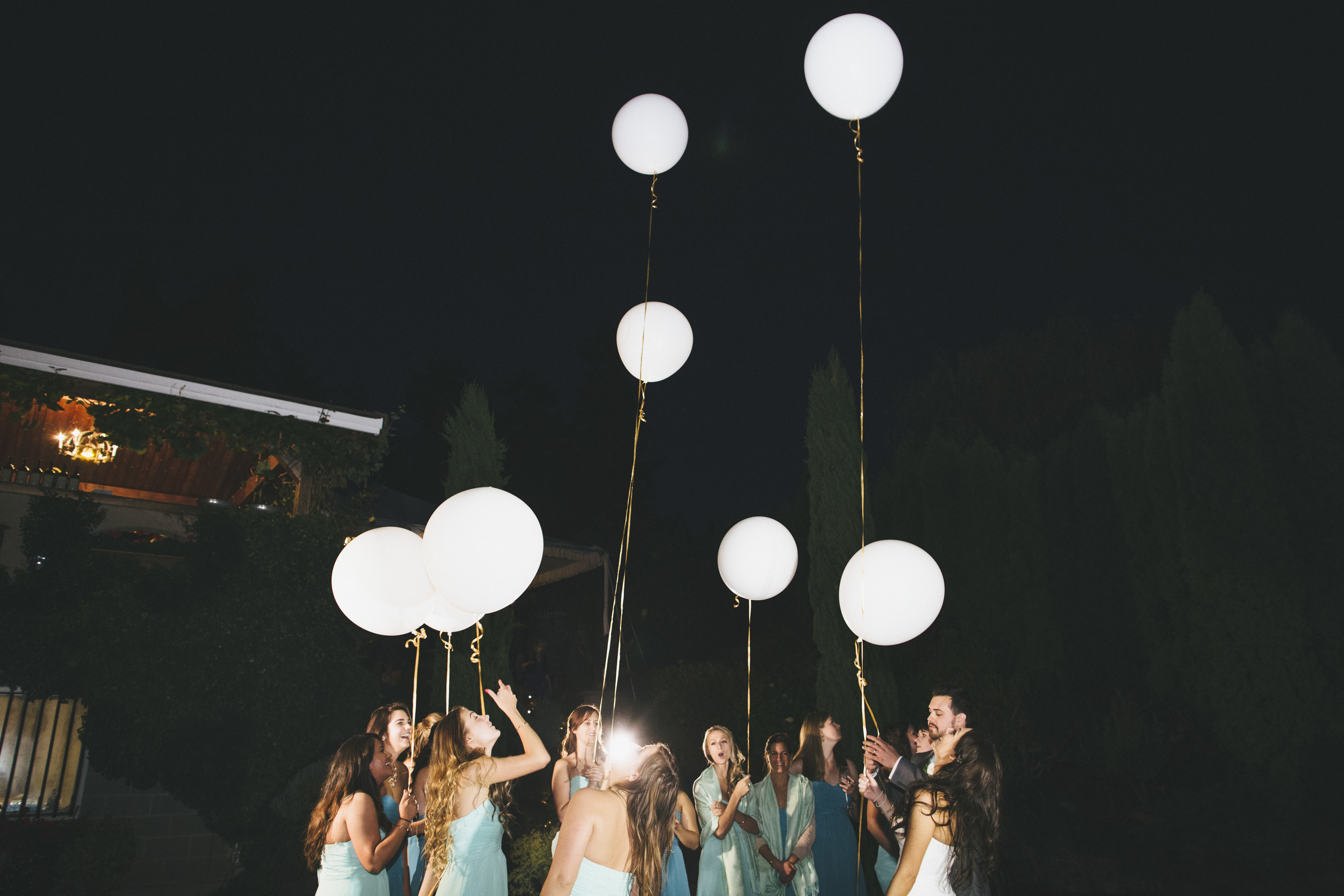 Wedding Balloon Release Idea