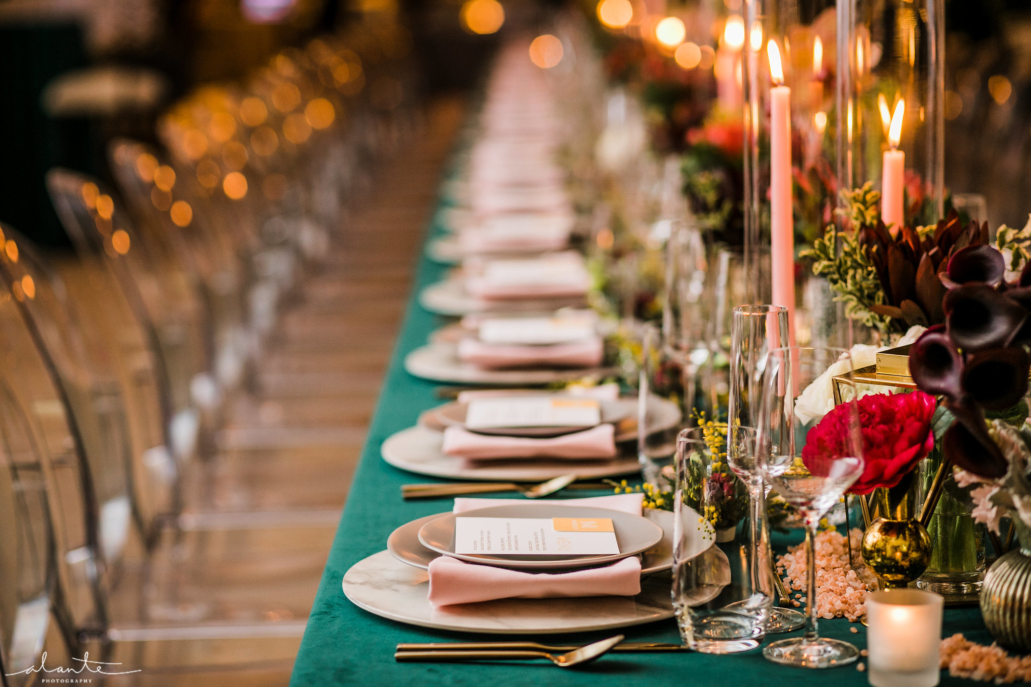 Long head table