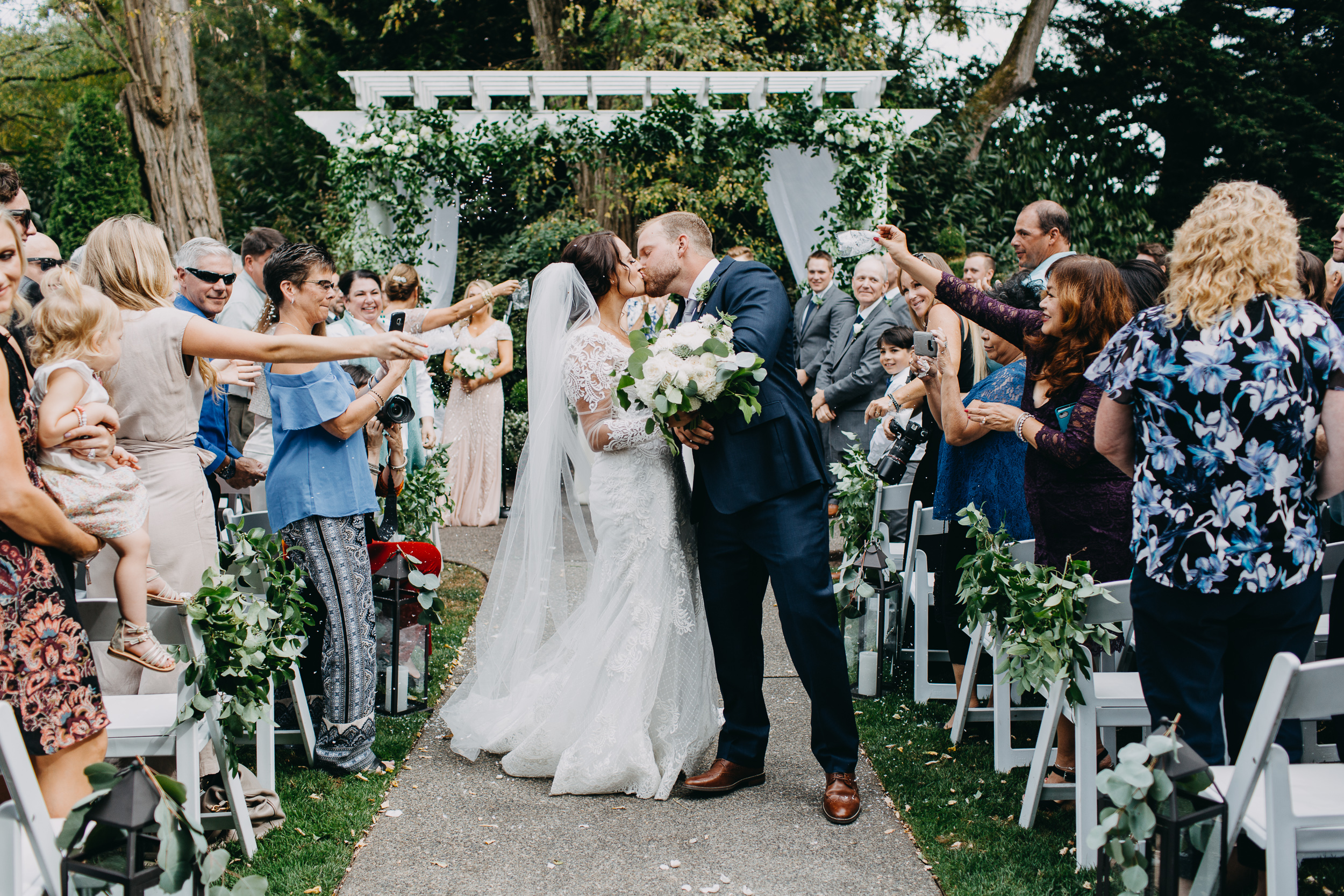 Just Married- Wedding at Laurel Creek Manor