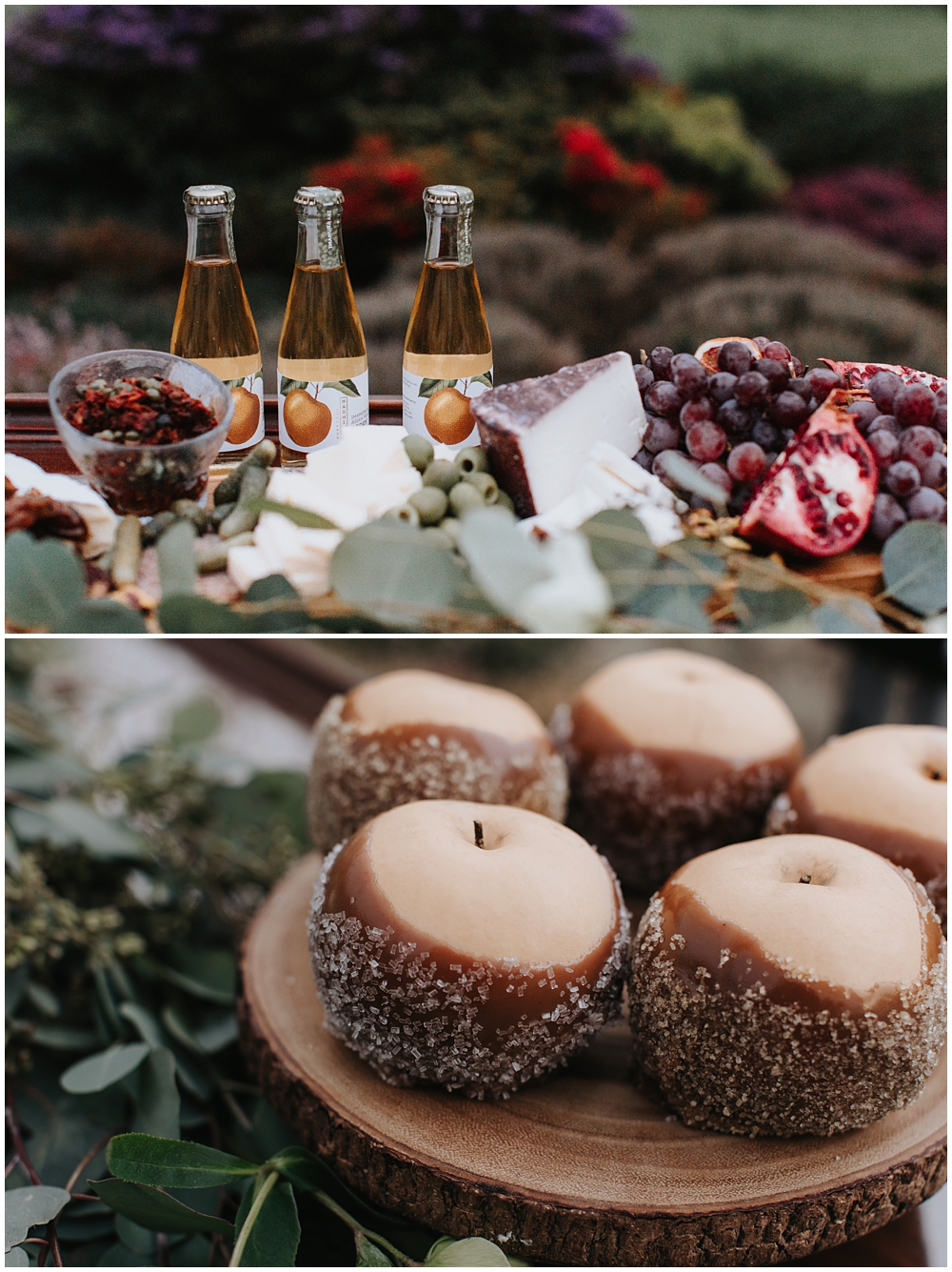 Sugared Caramel Apple Wedding Favors 