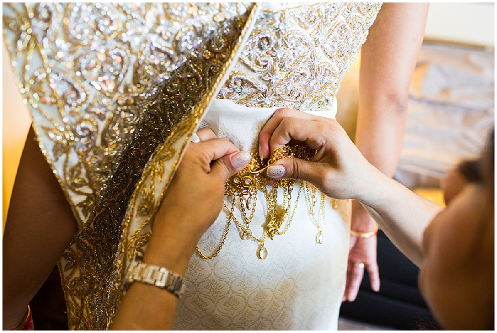 Gold and White Cambodian Wedding at Annie Wright Schools