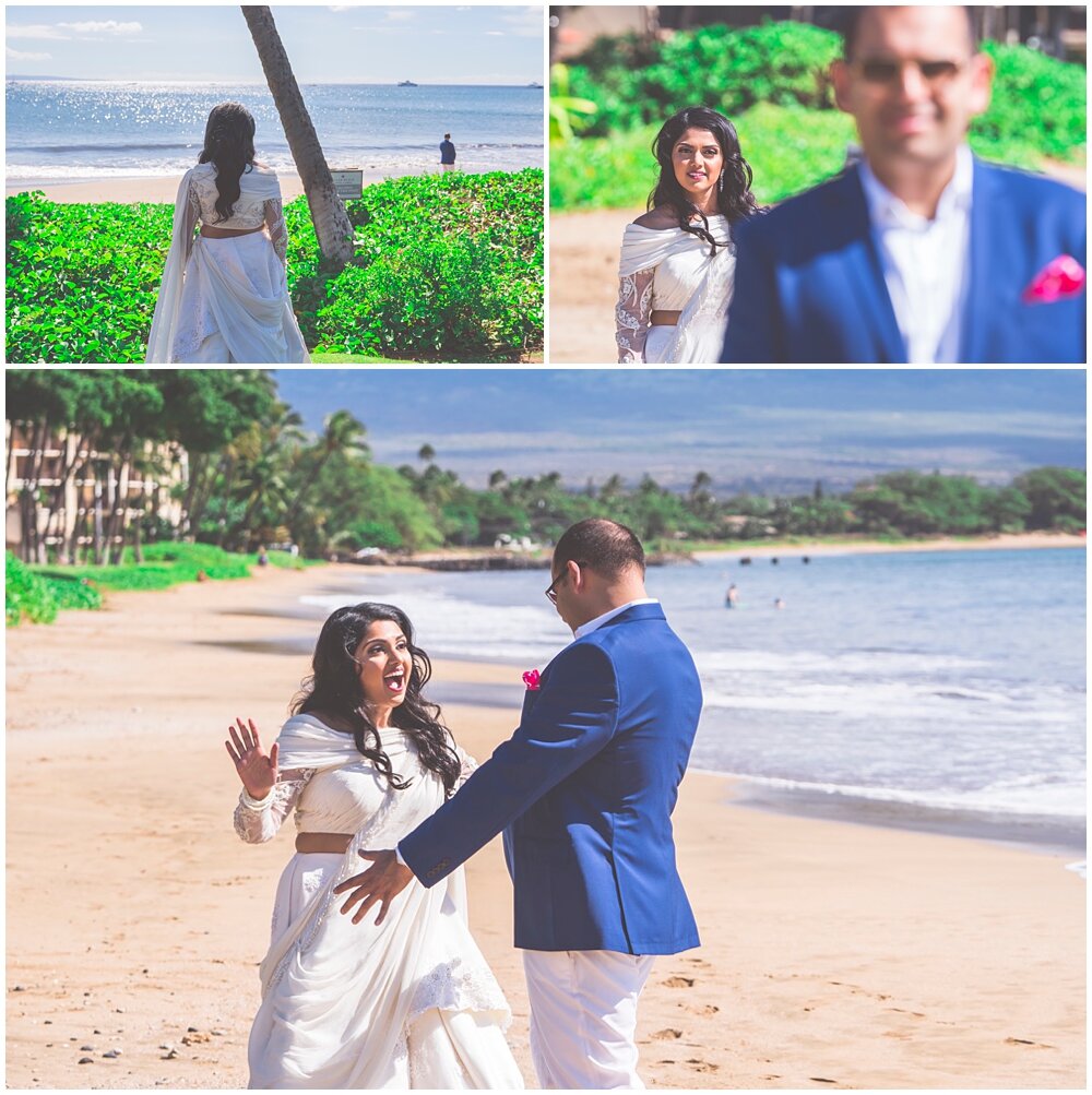 Vibrant Indian Wedding at Maui's Sugar Beach Resort