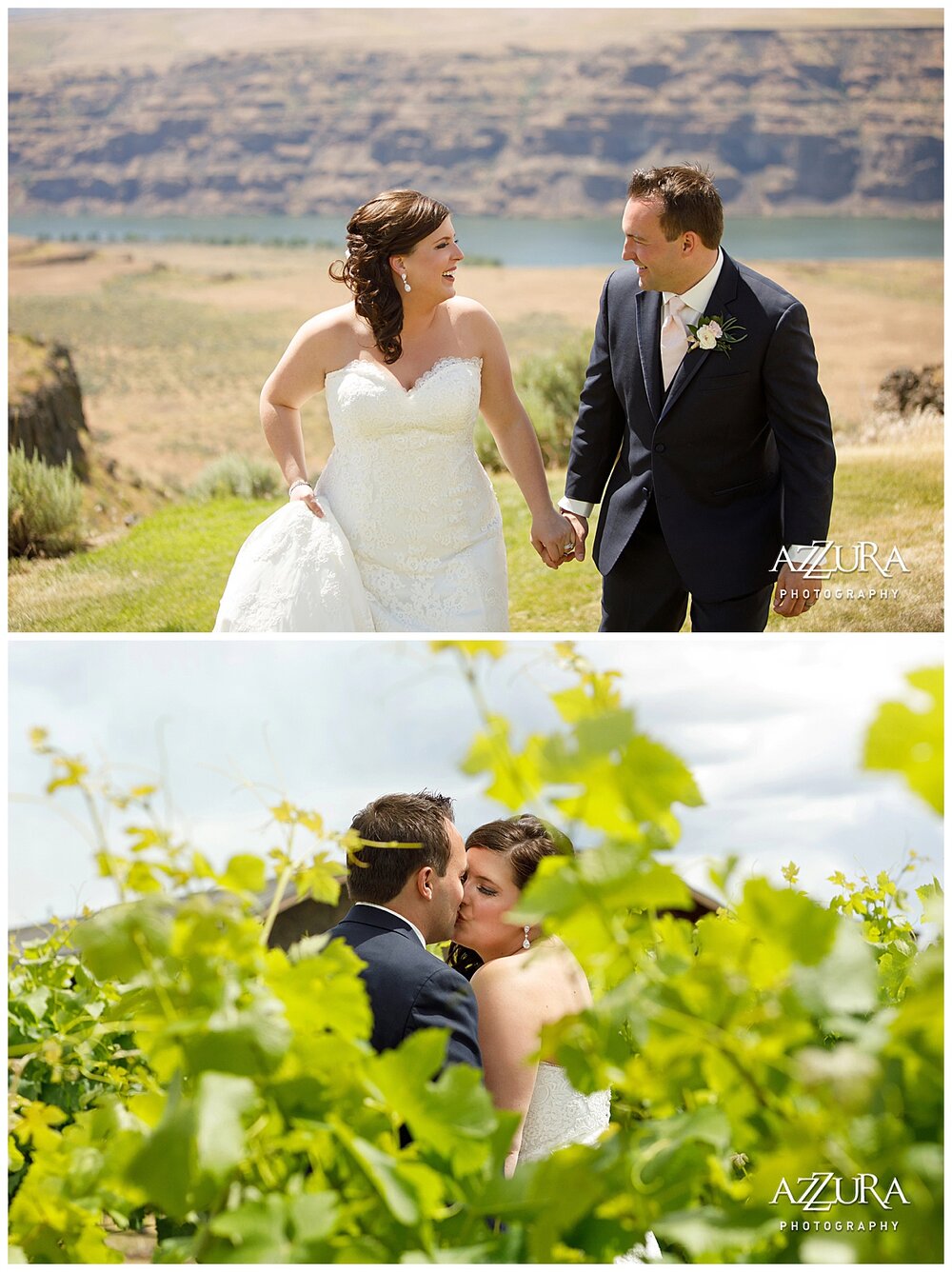 Romantic Summer Wedding at Cave B Estate Winery