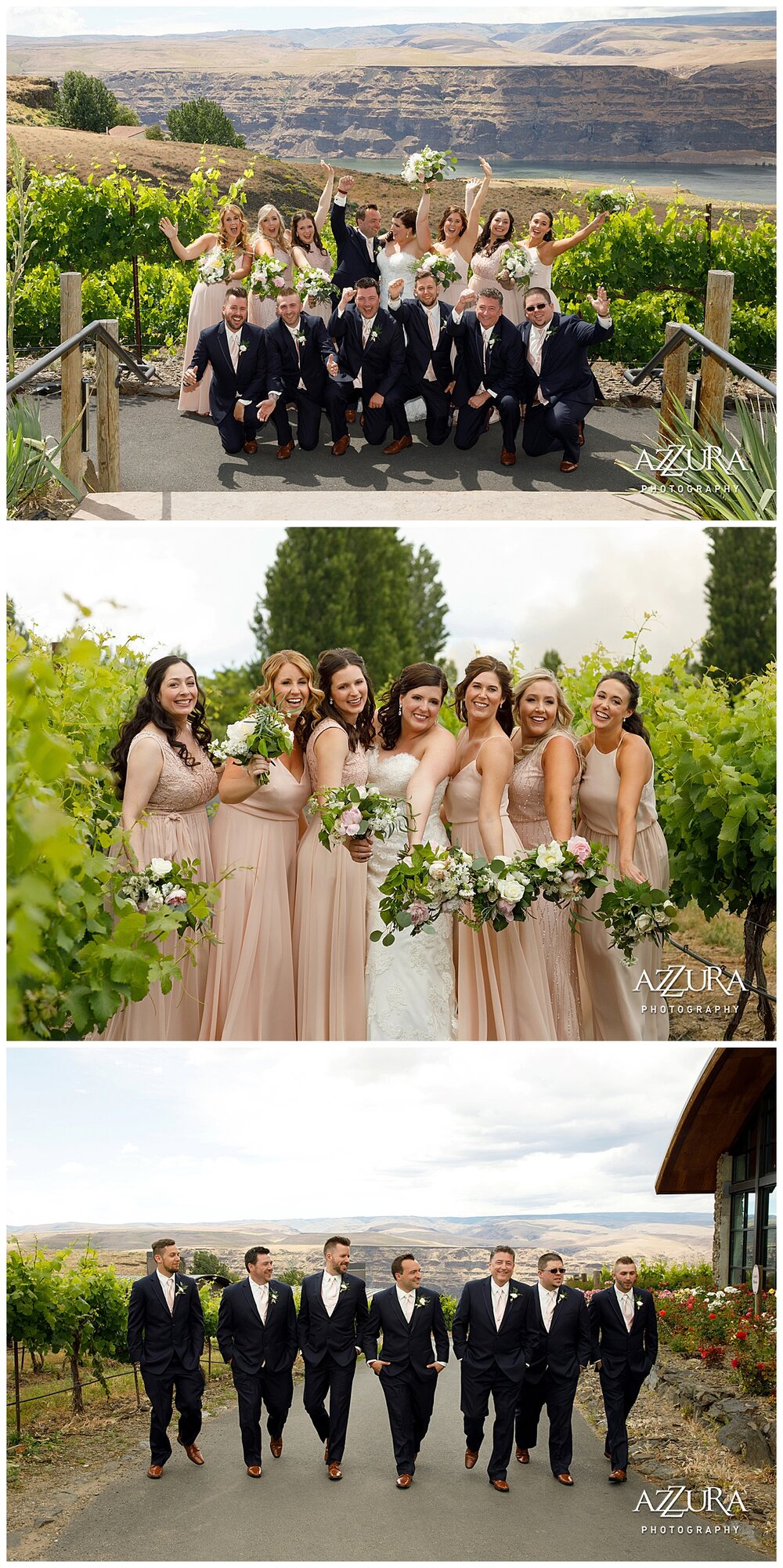 Romantic Summer Wedding at Cave B Estate Winery