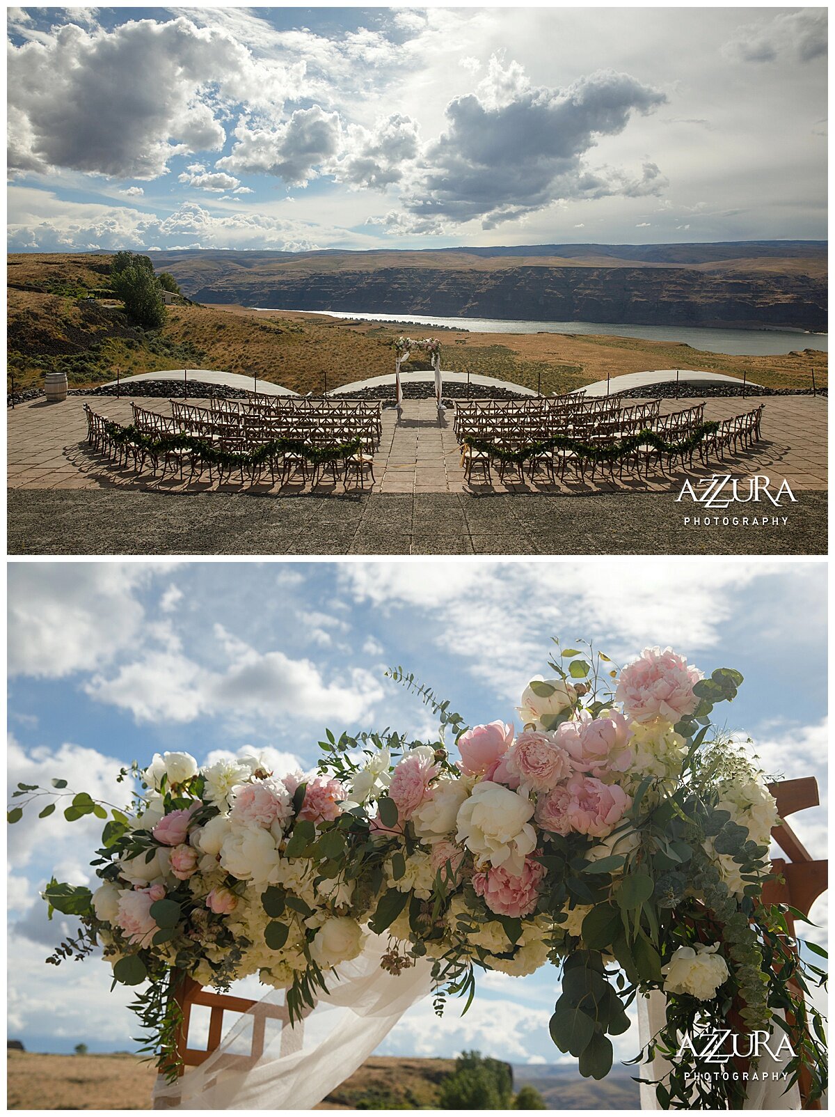 Romantic Summer Wedding at Cave B Estate Winery