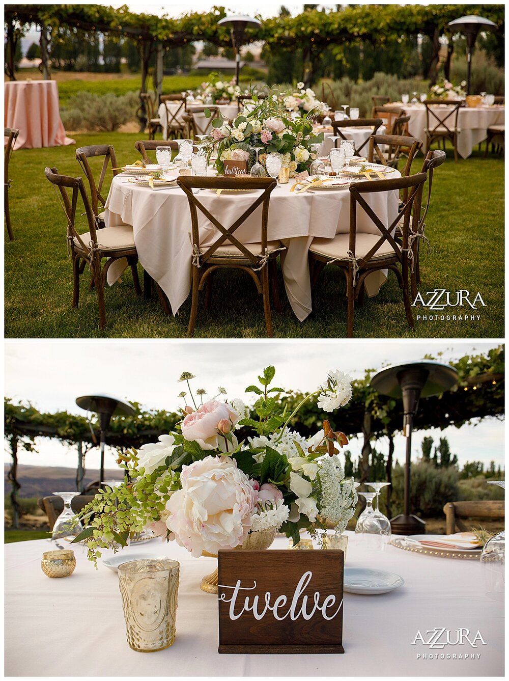 Romantic Summer Wedding at Cave B Estate Winery