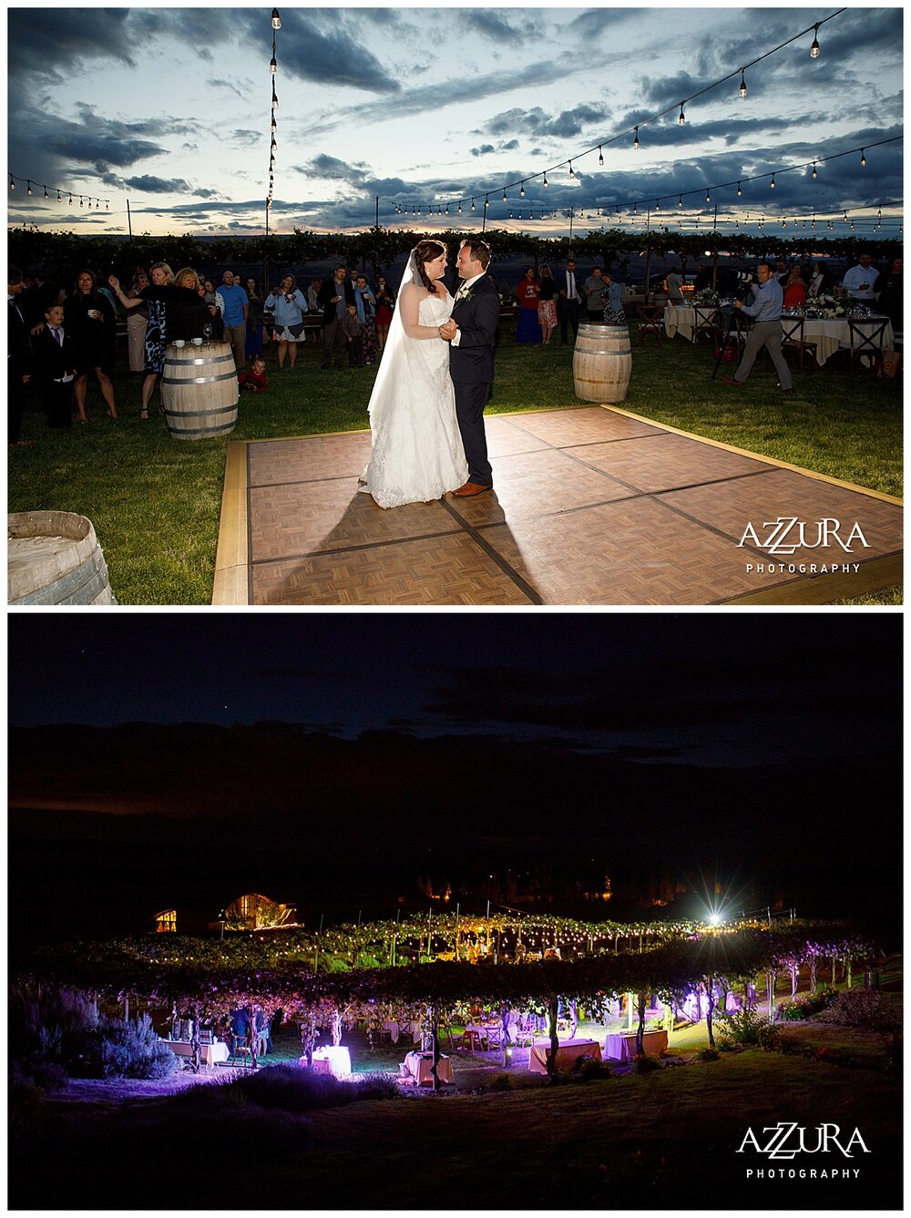 Romantic Summer Wedding at Cave B Estate Winery