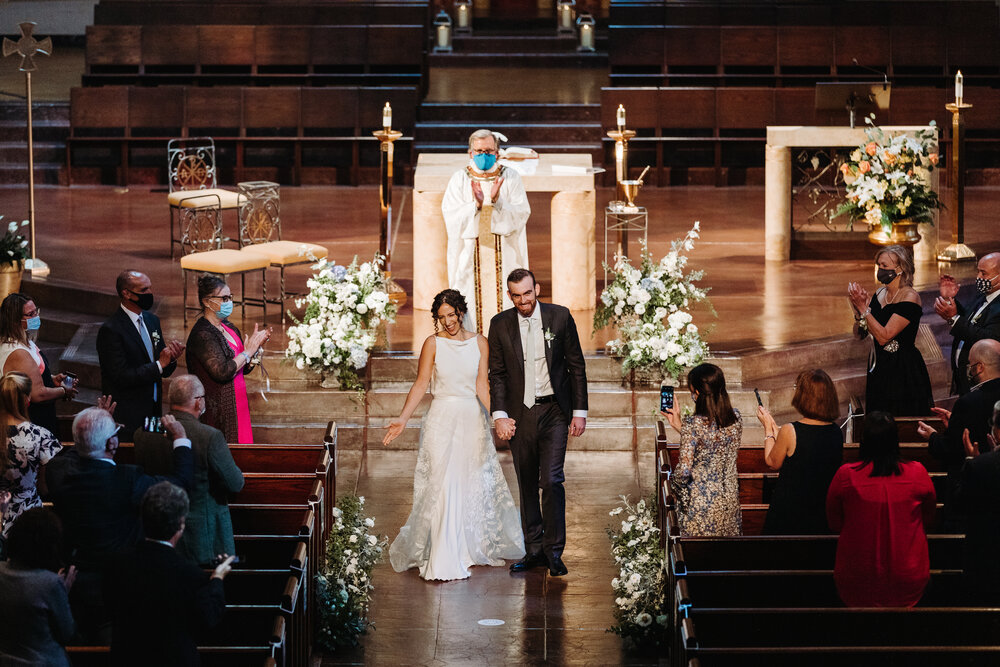 St. Joseph Church Seattle Micro-Wedding