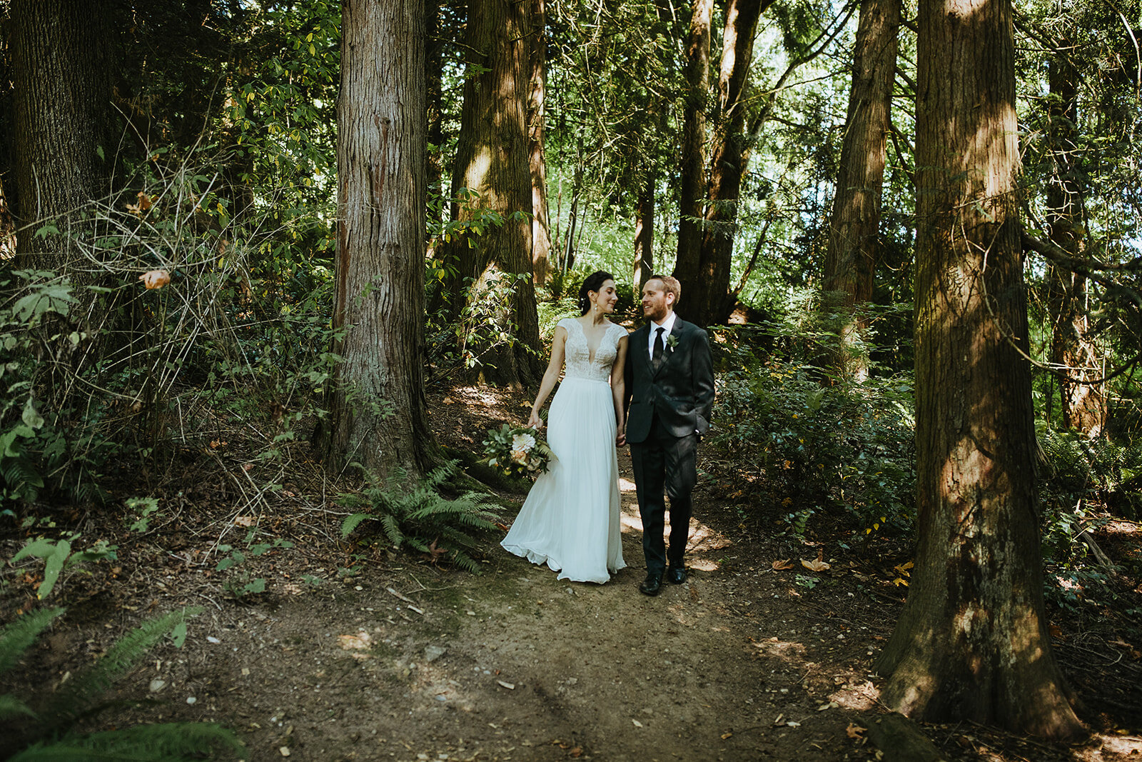 Coming down the forest path at Twin Willow Gardens | Tony Asgari Photography 