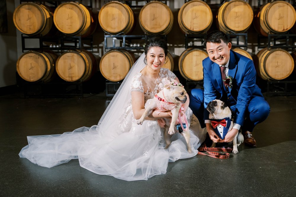 Dog-Friendly Wedding at JM Cellars