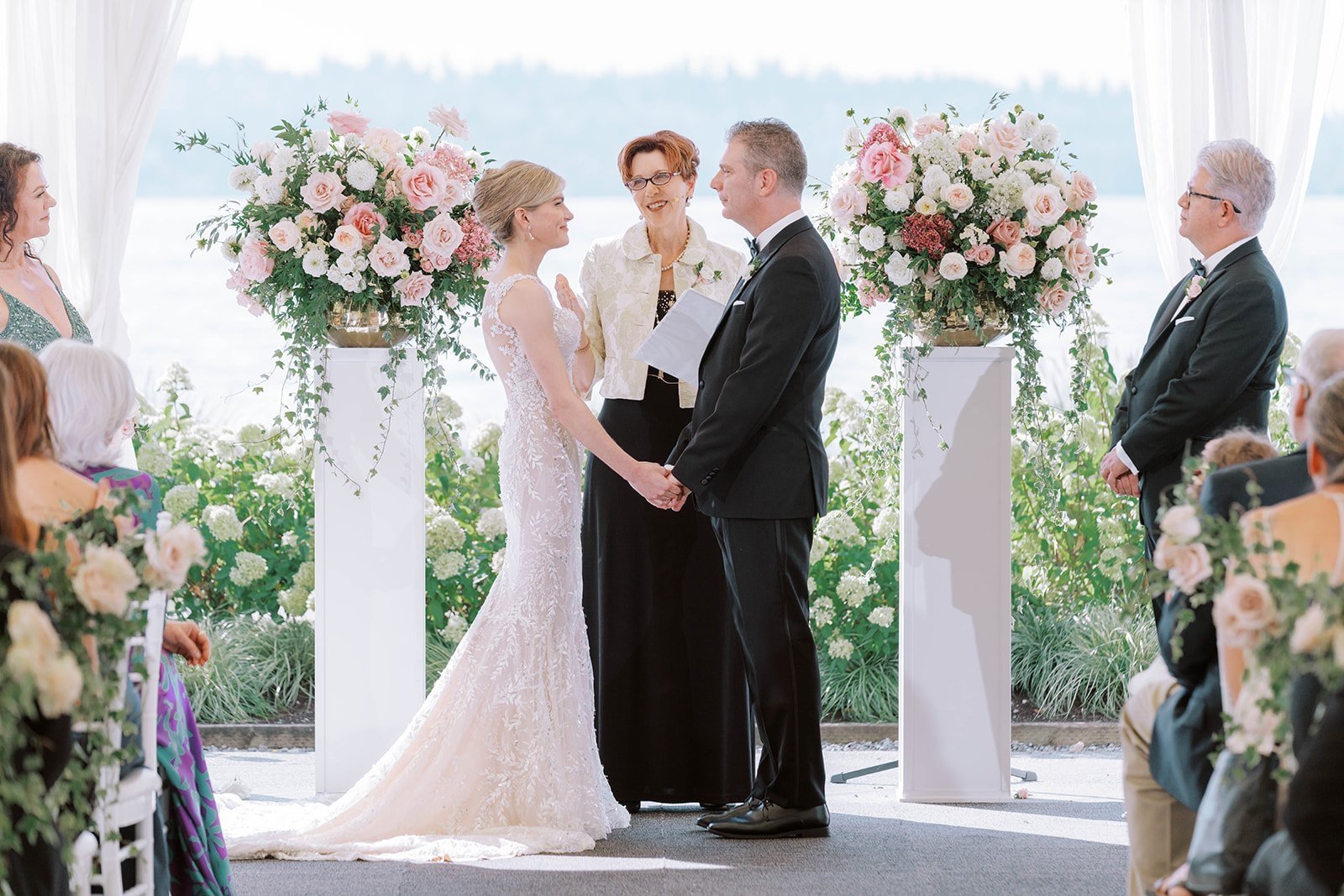 Woodmark Hotel Wedding Ceremony 