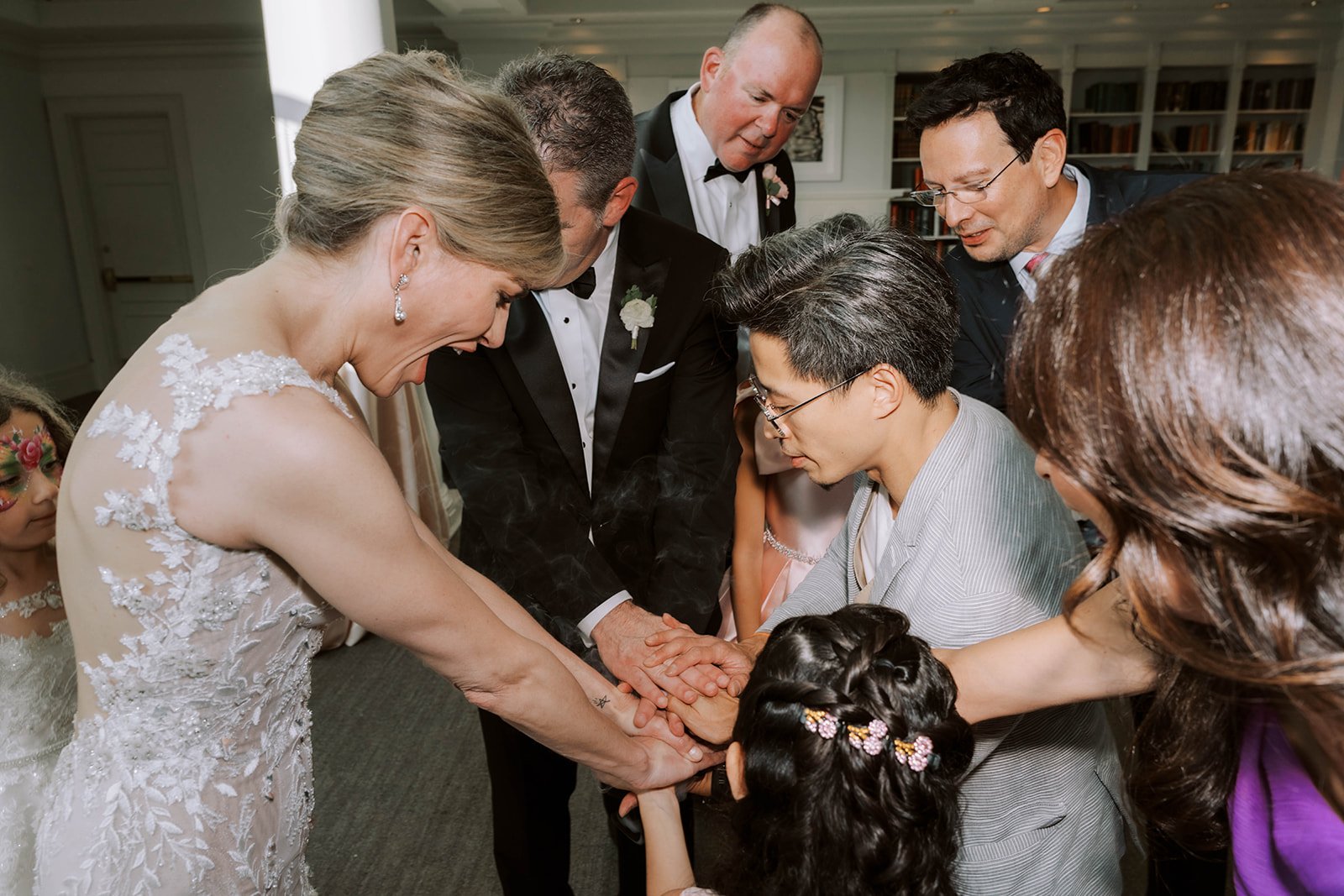 Surprised Bride with Magician Nash Fung