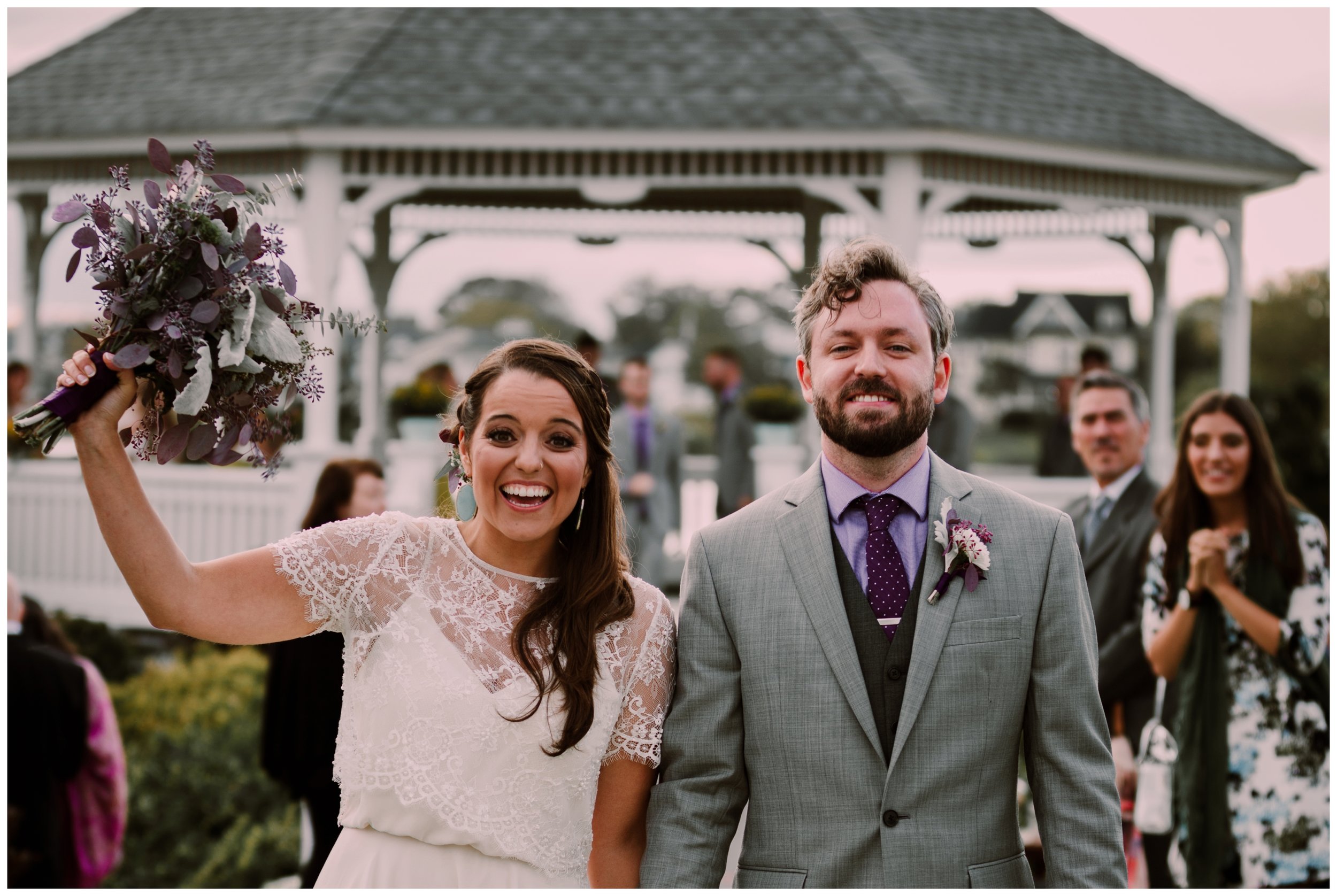 Nicole & Joe | Trendy Bohemian Belmar NJ Beach Wedding