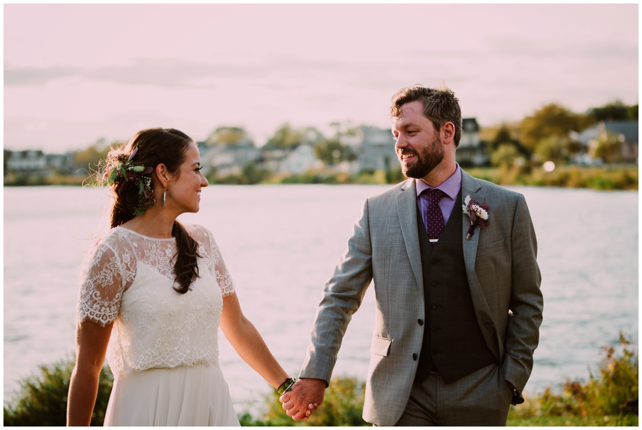 Nicole & Joe | Trendy Bohemian Belmar NJ Beach Wedding