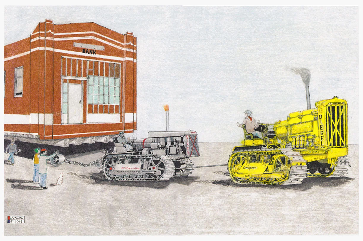 A Bank on the Move - 1934