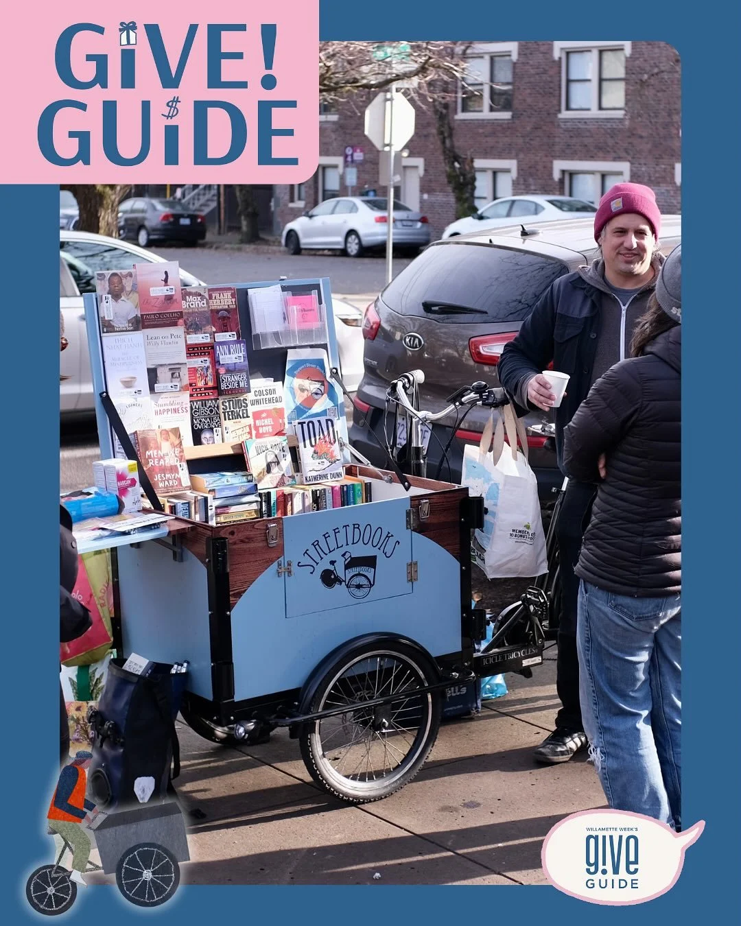 It&rsquo;s official! 🥳 Street Books is in Give!Guide, starting today! 🎉 We are thrilled to join 275 other fantastic organizations in this year&rsquo;s Give!Guide. We&rsquo;re also celebrating 15 years of providing books, resources, and community on