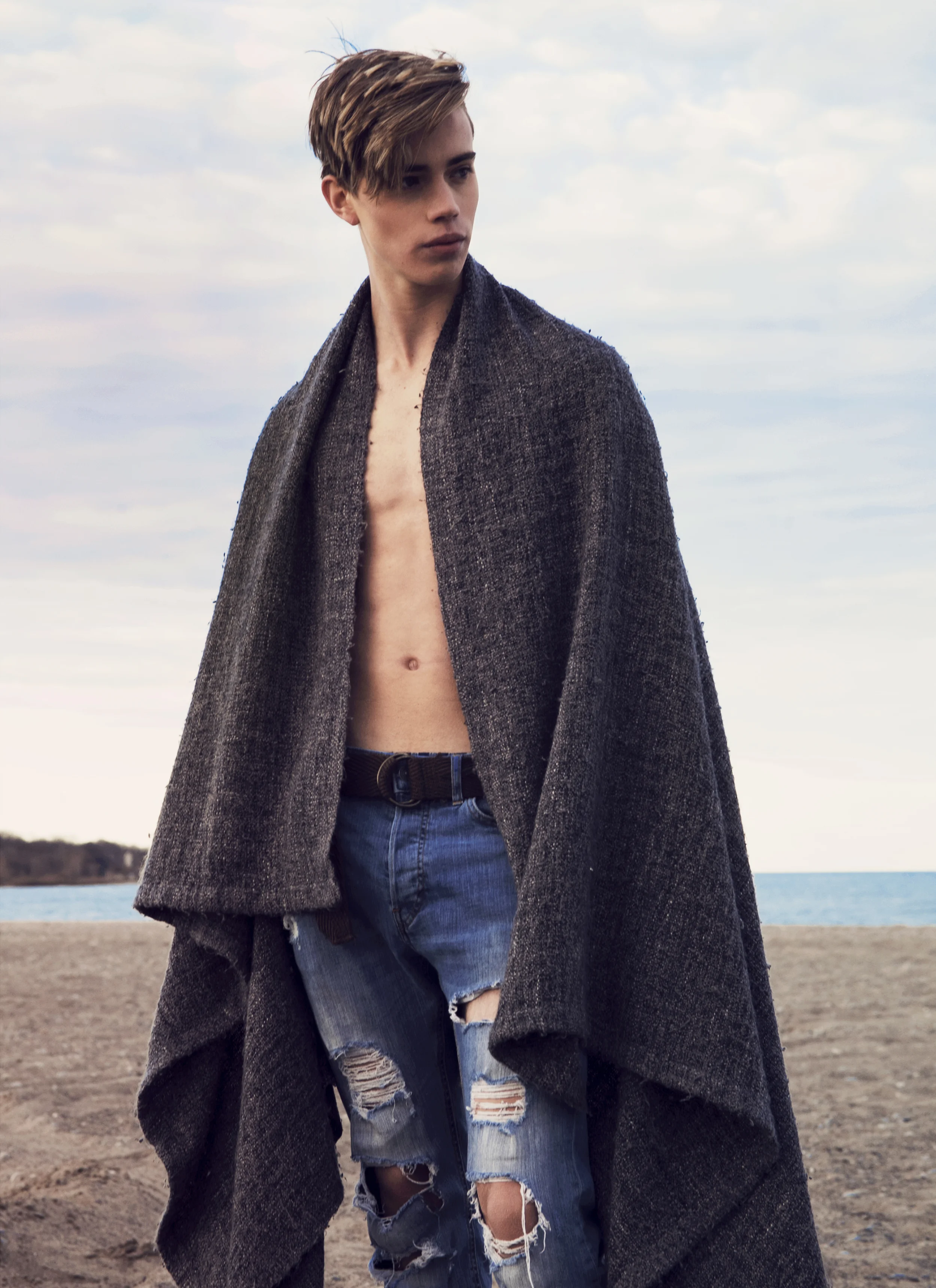 Jeans A.P.C., belt DIESEL