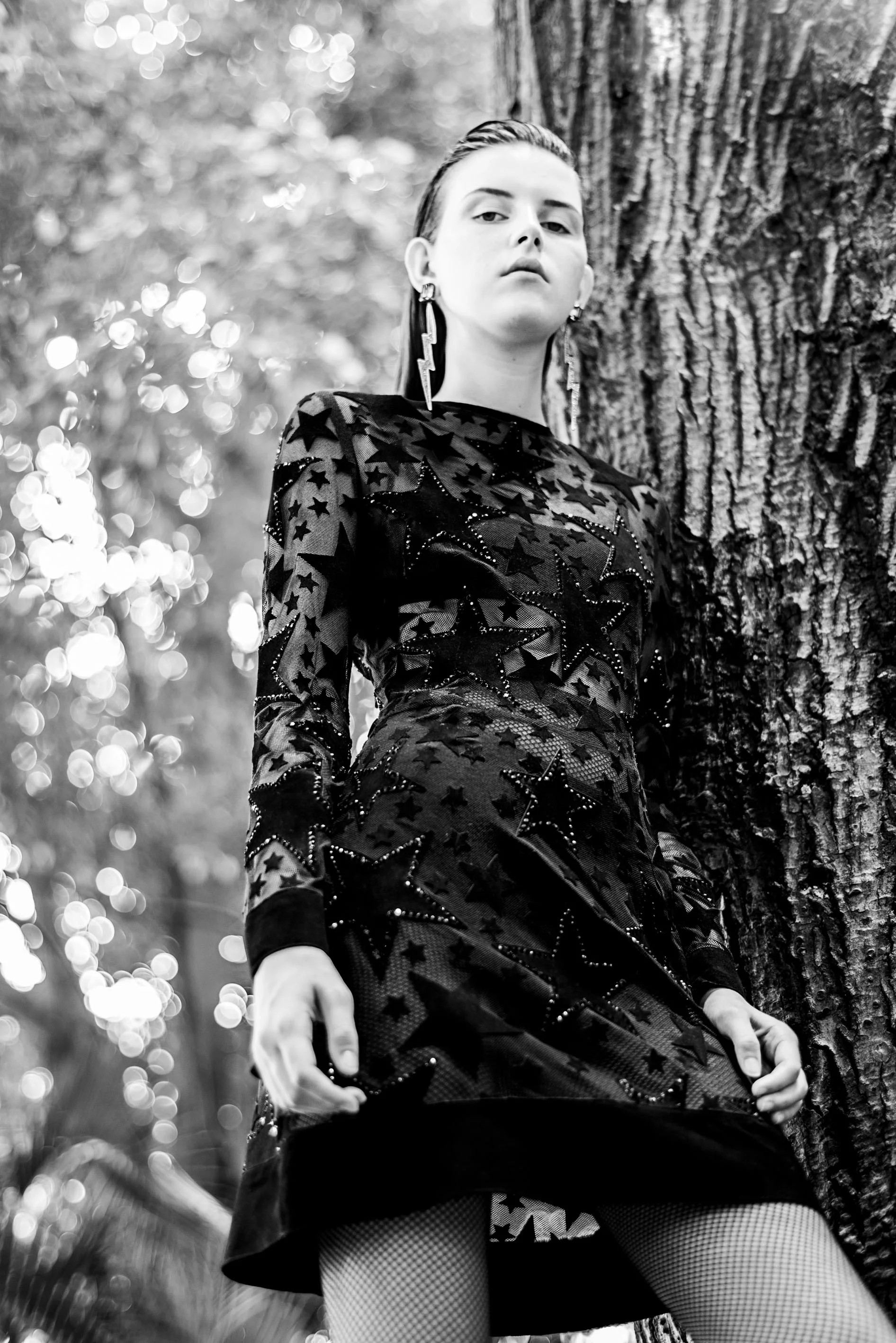 Vestido – Patricia Vieira Brincos – Nádia Gimenes 