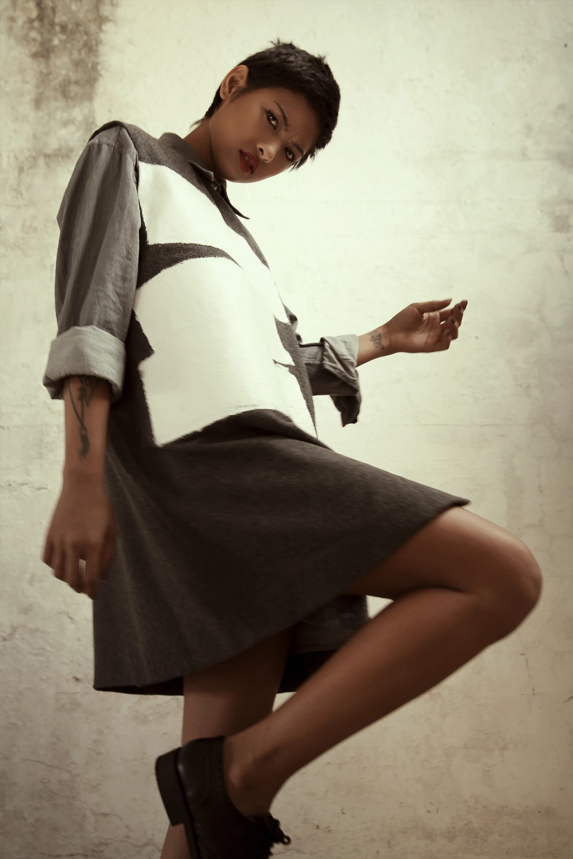 Dress - Grammar Shirt - Grammar Shoes - New Look